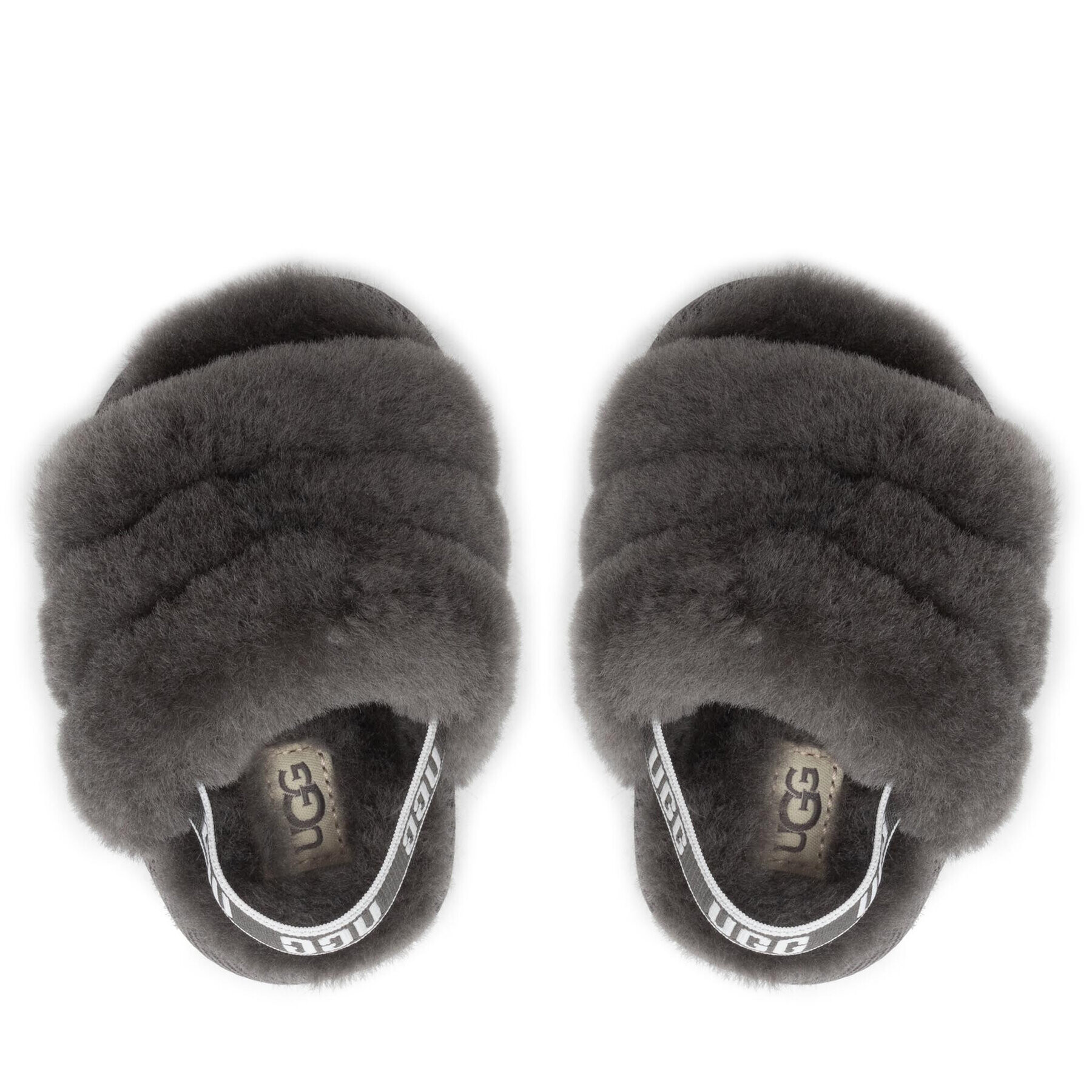 Ugg Papuci de casă I Fluff Yeah Slide And Lovey 1124941I Gri - Pled.ro