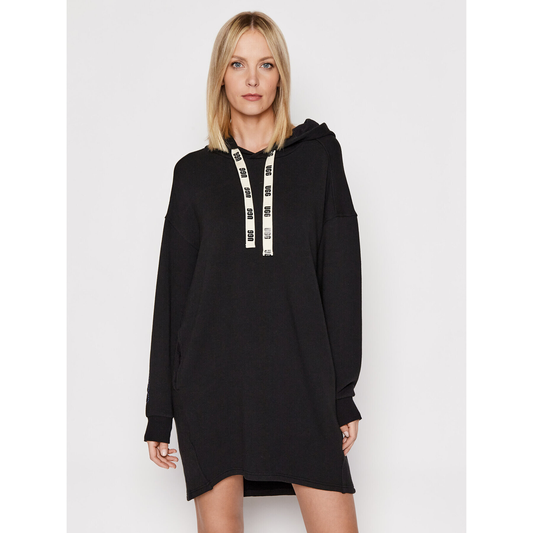 Ugg Rochie tricotată Aderyn 1127670 Negru Relaxed Fit - Pled.ro