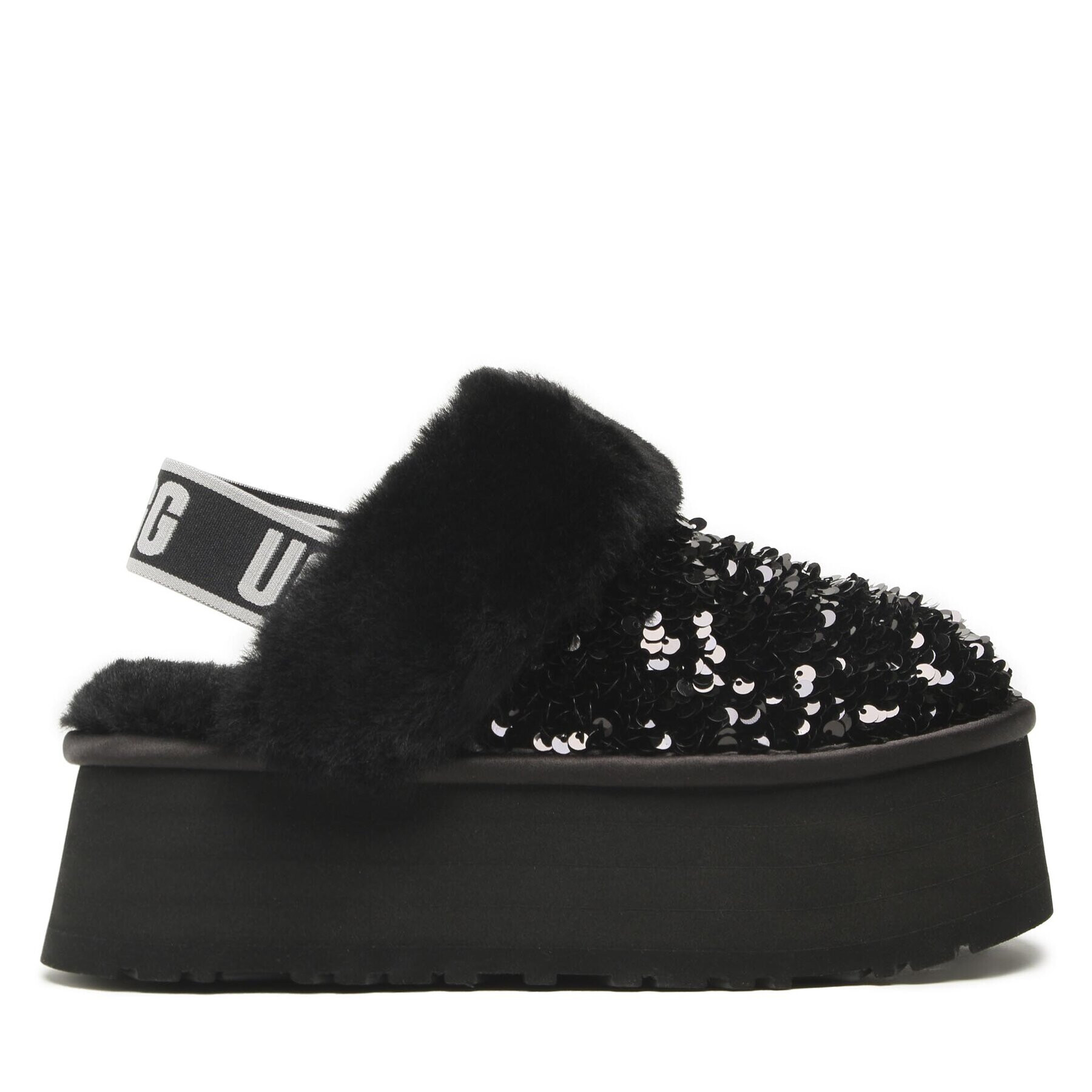 Ugg Sandale W Funkette Chunky Sequin 1134450 Negru - Pled.ro