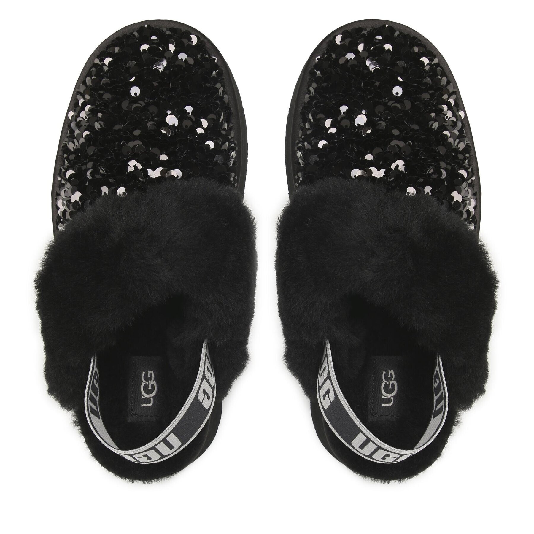 Ugg Sandale W Funkette Chunky Sequin 1134450 Negru - Pled.ro