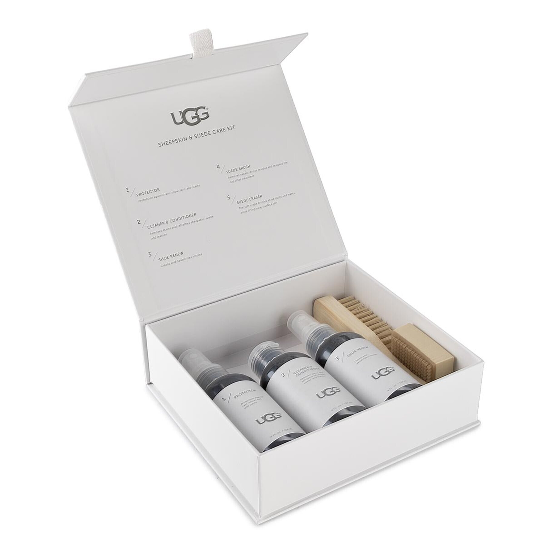 Ugg Set îngrijire pantofi Sheepskin & Suede Care Kit Features 1017827 - Pled.ro