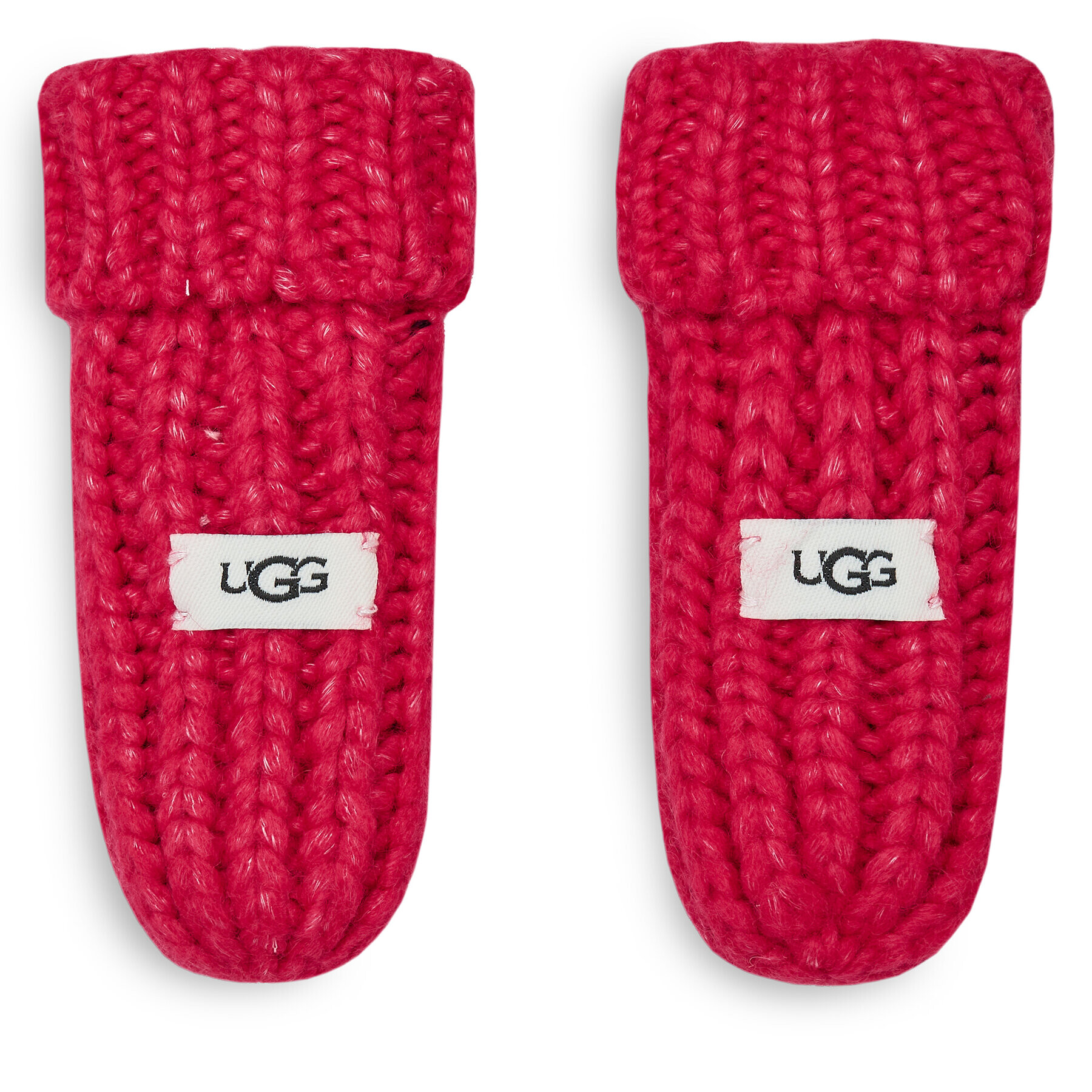 Ugg Set mănuși și căciulă K Infant Knit Set 22726 Roz - Pled.ro