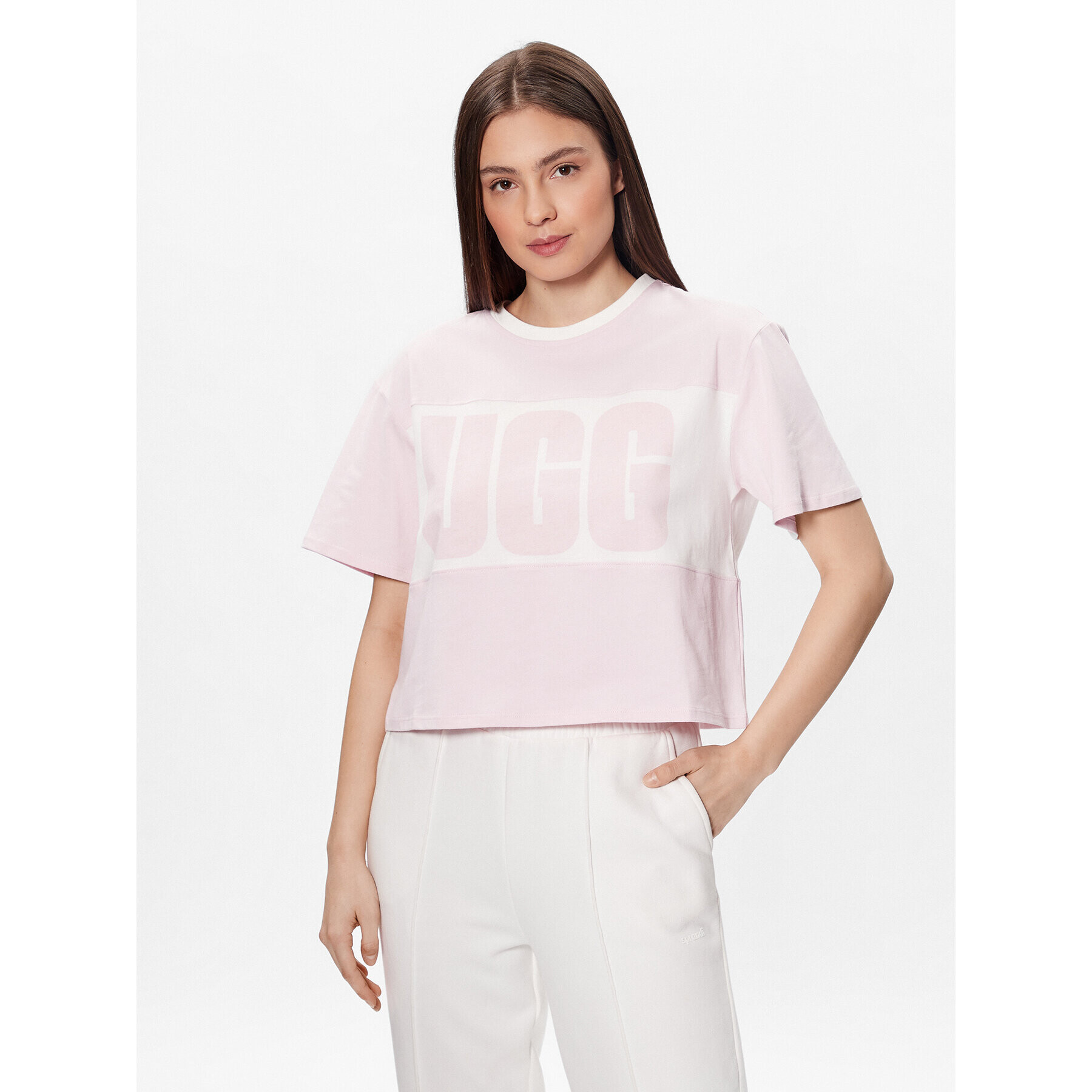 Ugg Tricou Jordene 1136881 Roz Relaxed Fit - Pled.ro