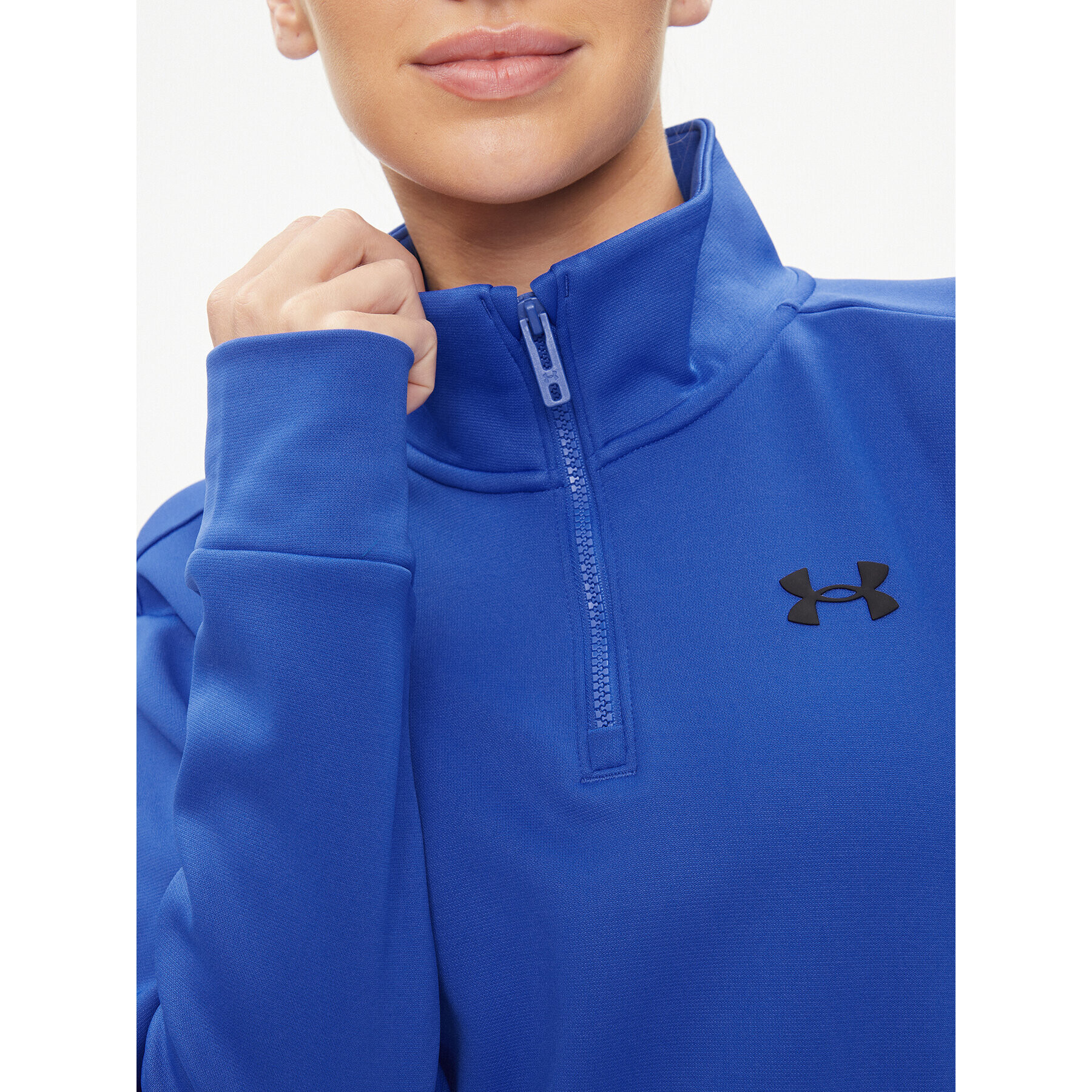 Under Armour Bluză Armour Fleece Qz 1373058 Albastru Loose Fit - Pled.ro