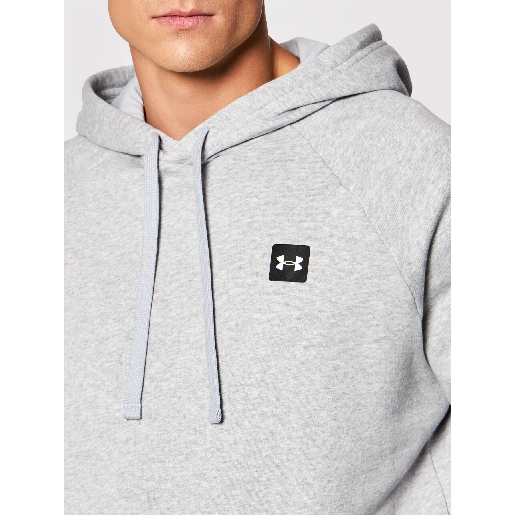 Under Armour Bluză Ua Rival 1357092 Gri Loose Fit - Pled.ro