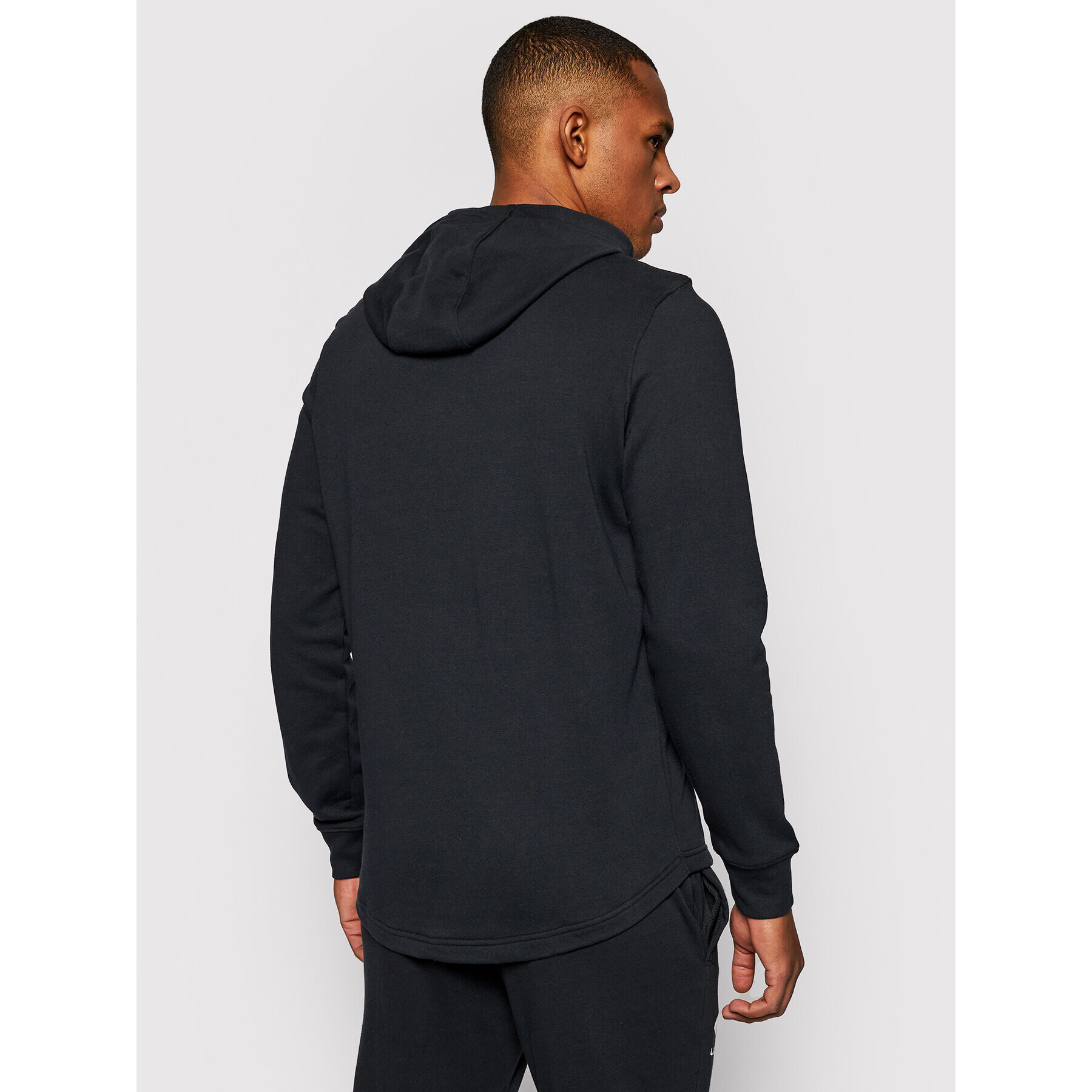 Under Armour Bluză Rival Terry Big Logo 1361559 Negru Loose Fit - Pled.ro