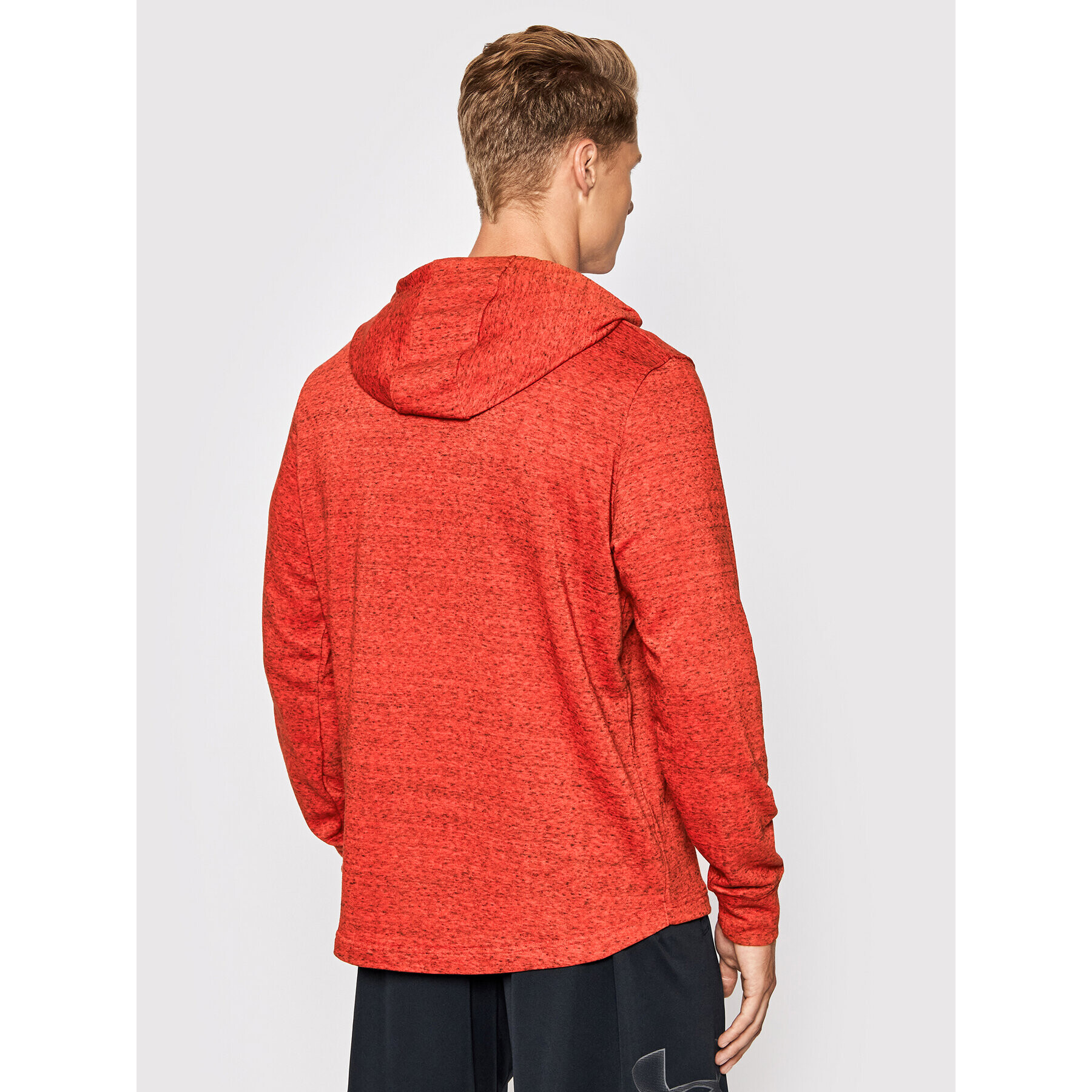 Under Armour Bluză Rival Terry Big Logo 1361559 Portocaliu Loose Fit - Pled.ro