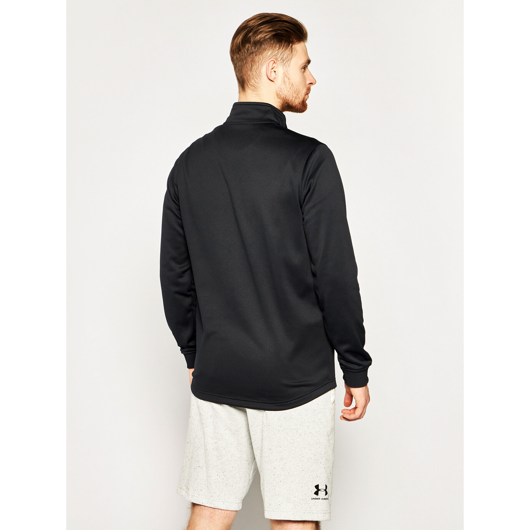 Under Armour Bluză tehnică Fleece® 1320745 Negru Loose Fit - Pled.ro