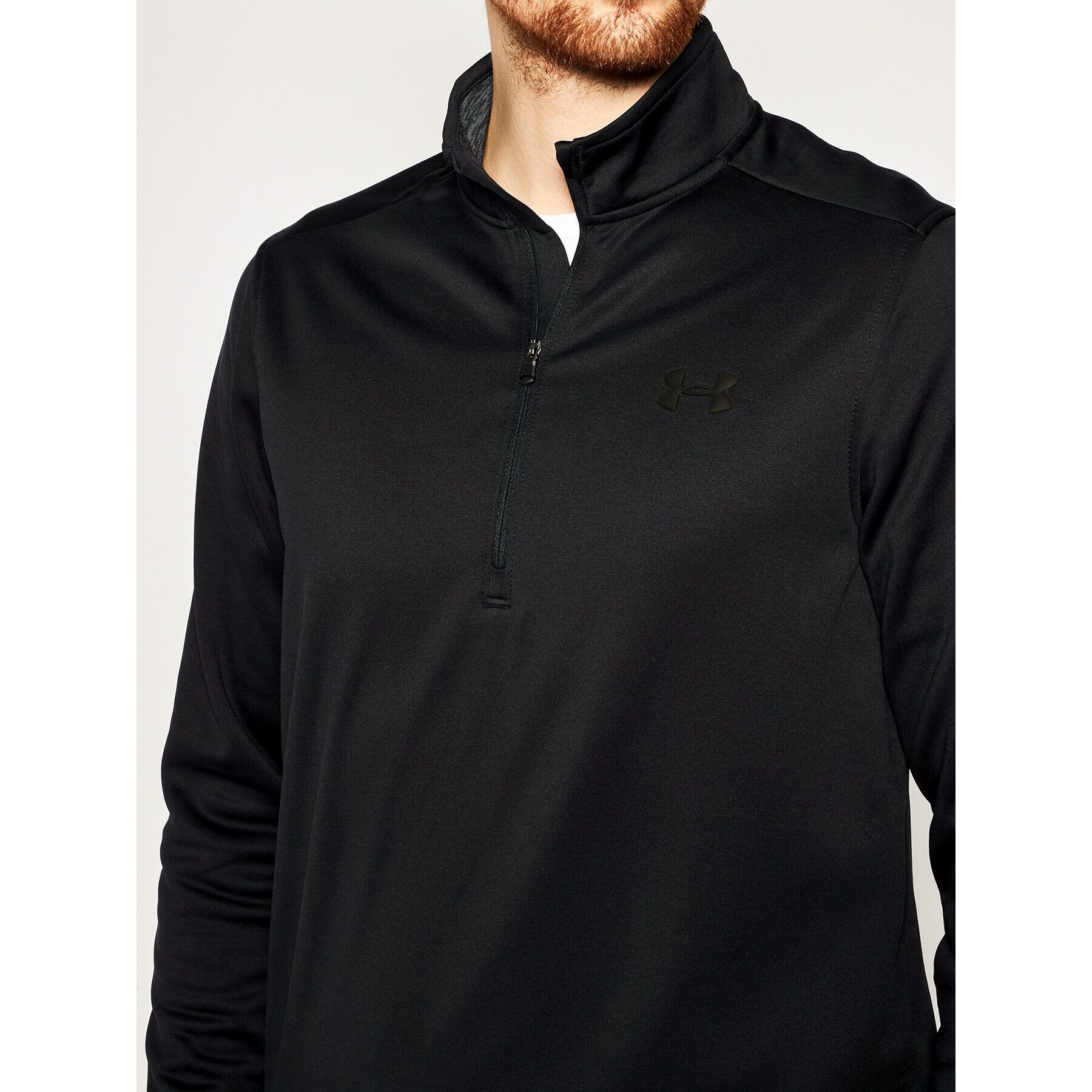 Under Armour Bluză tehnică Fleece® 1320745 Negru Loose Fit - Pled.ro