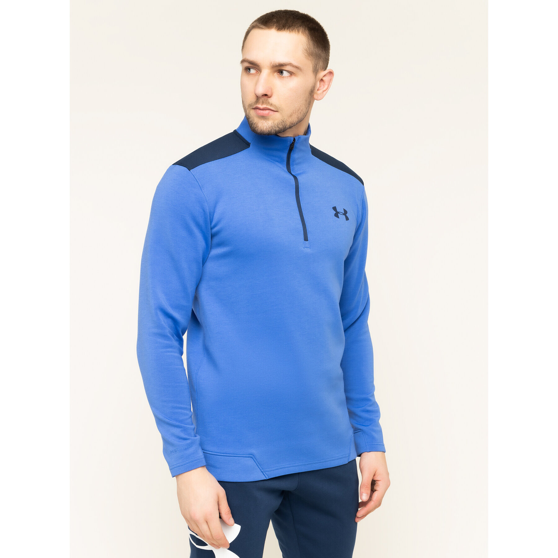 Under Armour Bluză tehnică Storm 1352557 Albastru Regular Fit - Pled.ro