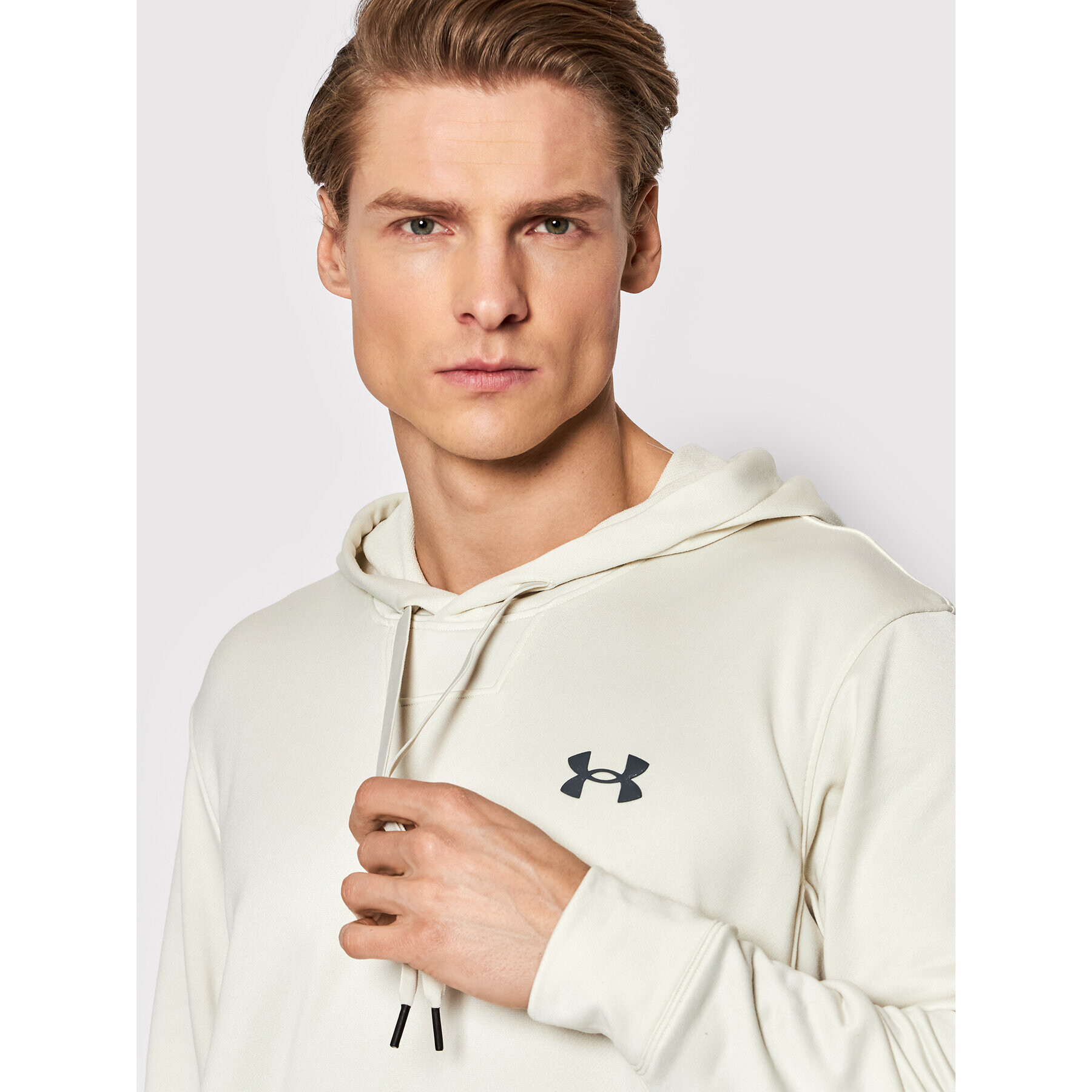 Under Armour Bluză Terry 1366259 Bej Regular Fit - Pled.ro