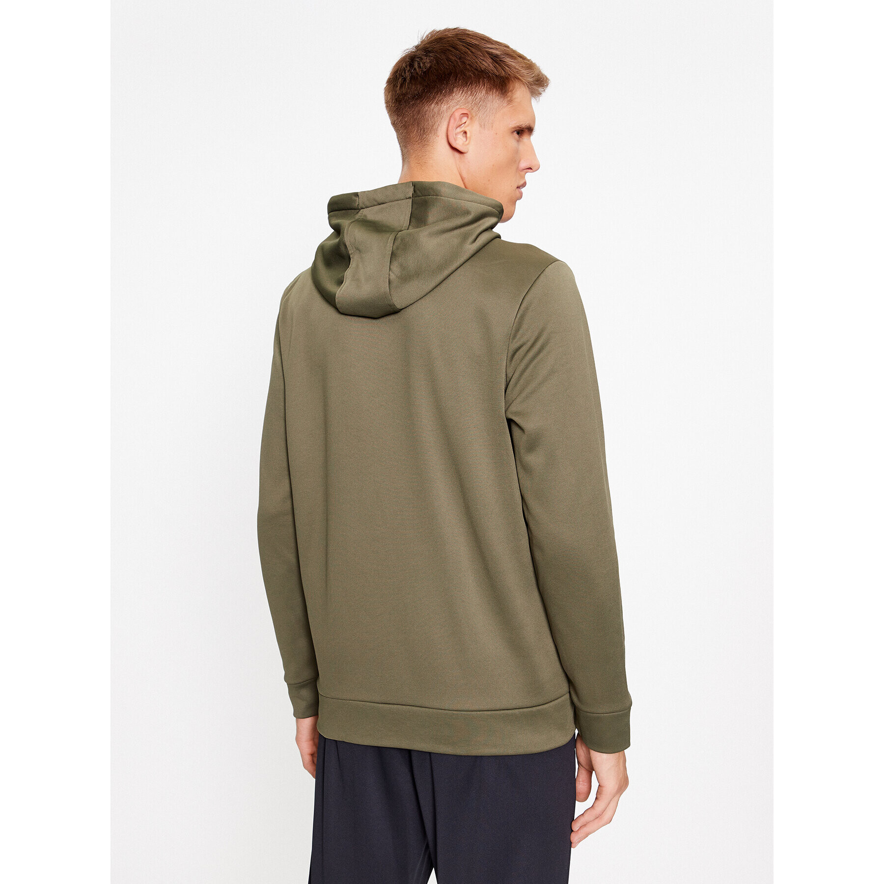 Under Armour Bluză Ua Armour Fleece Hoodie 1373353 Kaki Loose Fit - Pled.ro