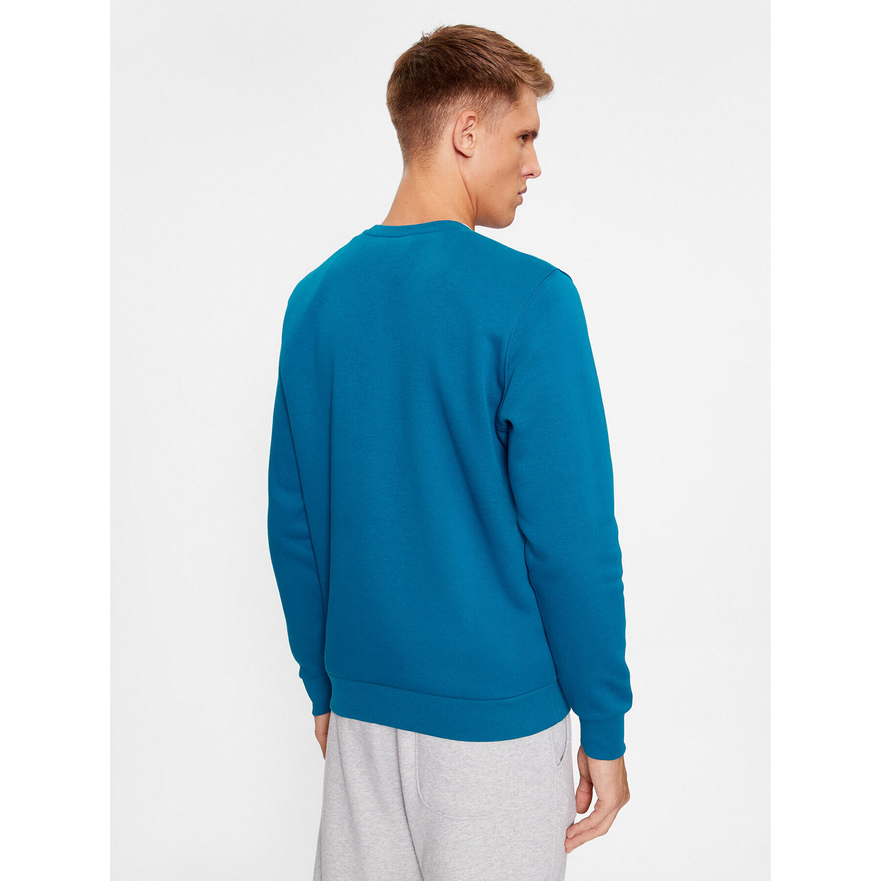 Under Armour Bluză Ua Essential Fleece Crew 1374250 Albastru Loose Fit - Pled.ro