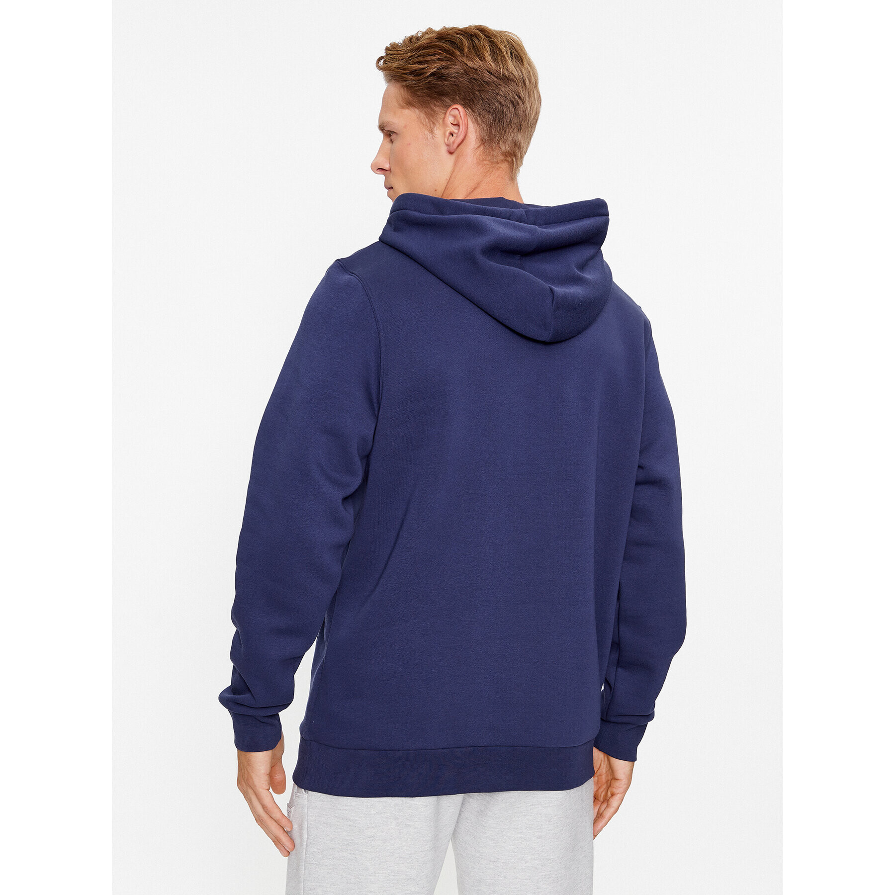 Under Armour Bluză Ua Essential Fleece Hoodie 1373880 Bleumarin Loose Fit - Pled.ro