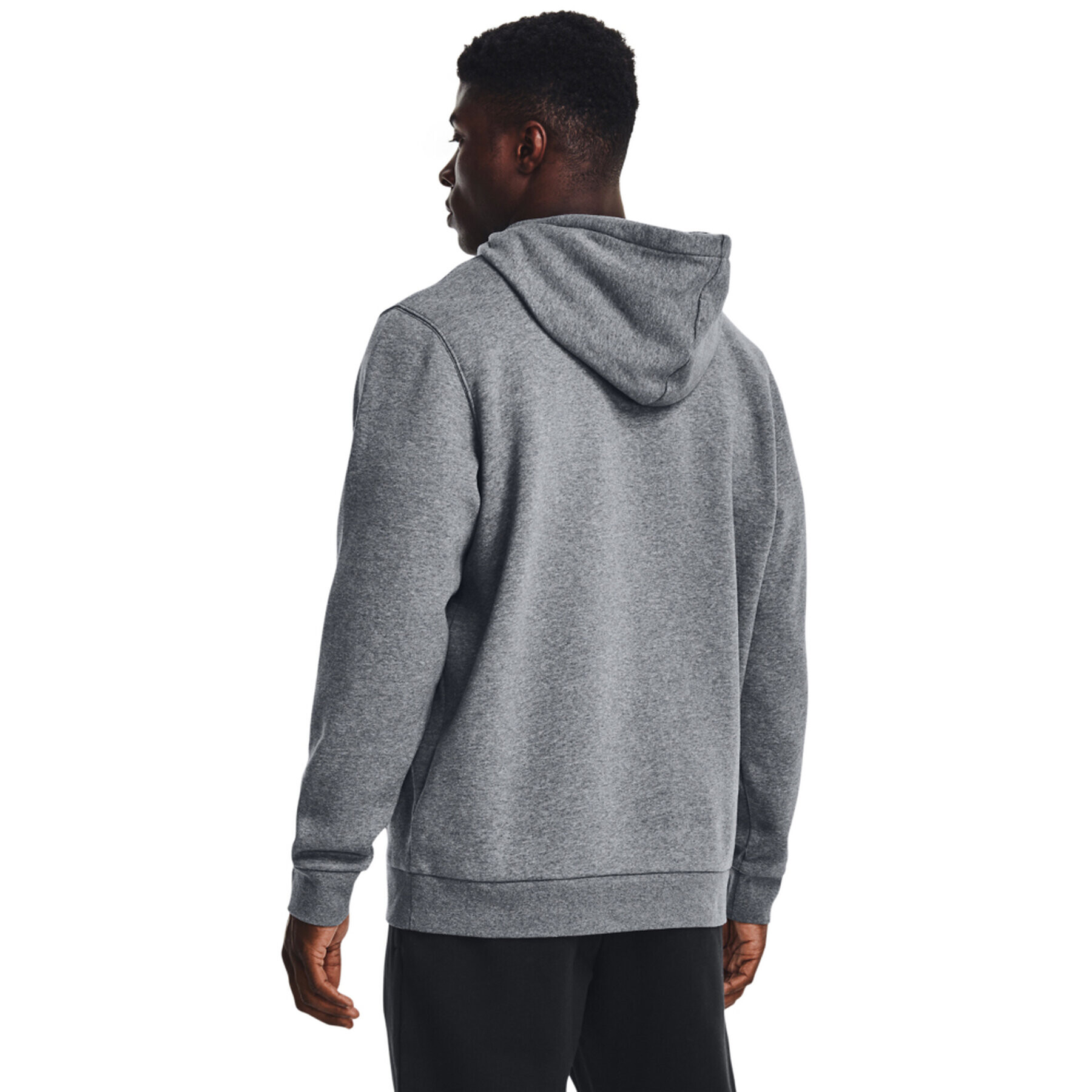 Under Armour Bluză UA Essential Fleece Hoodie 1373880 Gri Regular Fit - Pled.ro