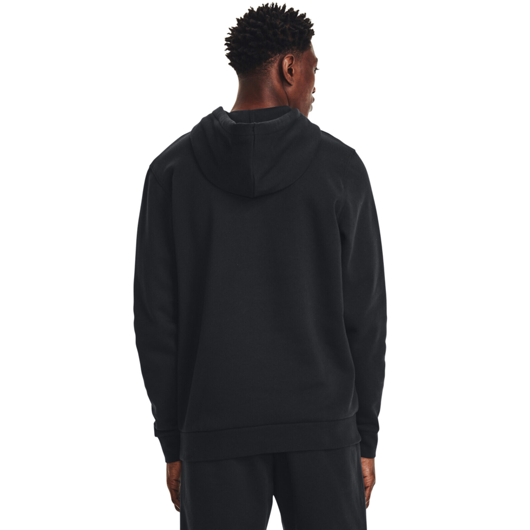 Under Armour Bluză UA Essential Fleece Hoodie 1373880 Negru Regular Fit - Pled.ro