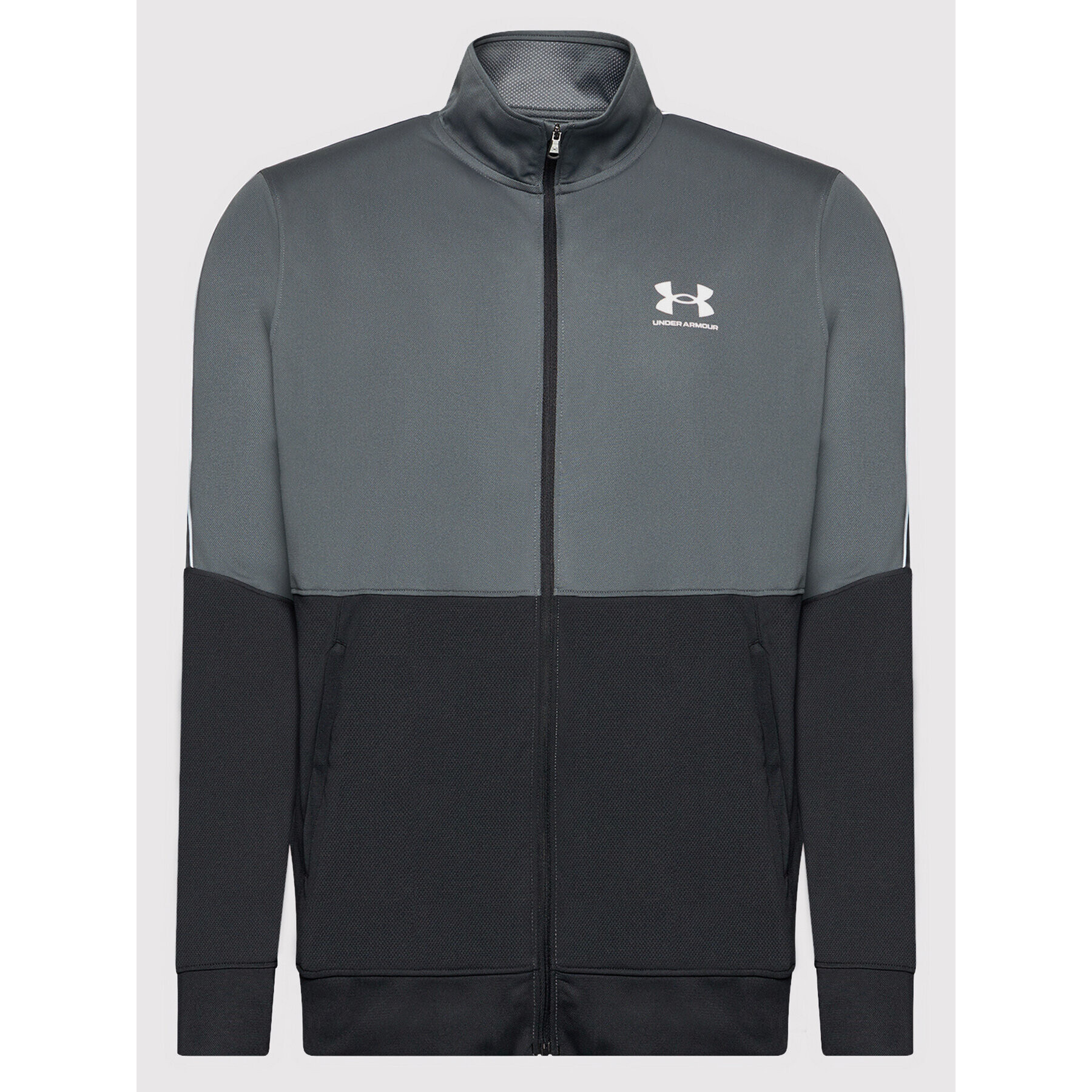 Under Armour Bluză Ua Pique 1366202 Gri Fitted Fit - Pled.ro