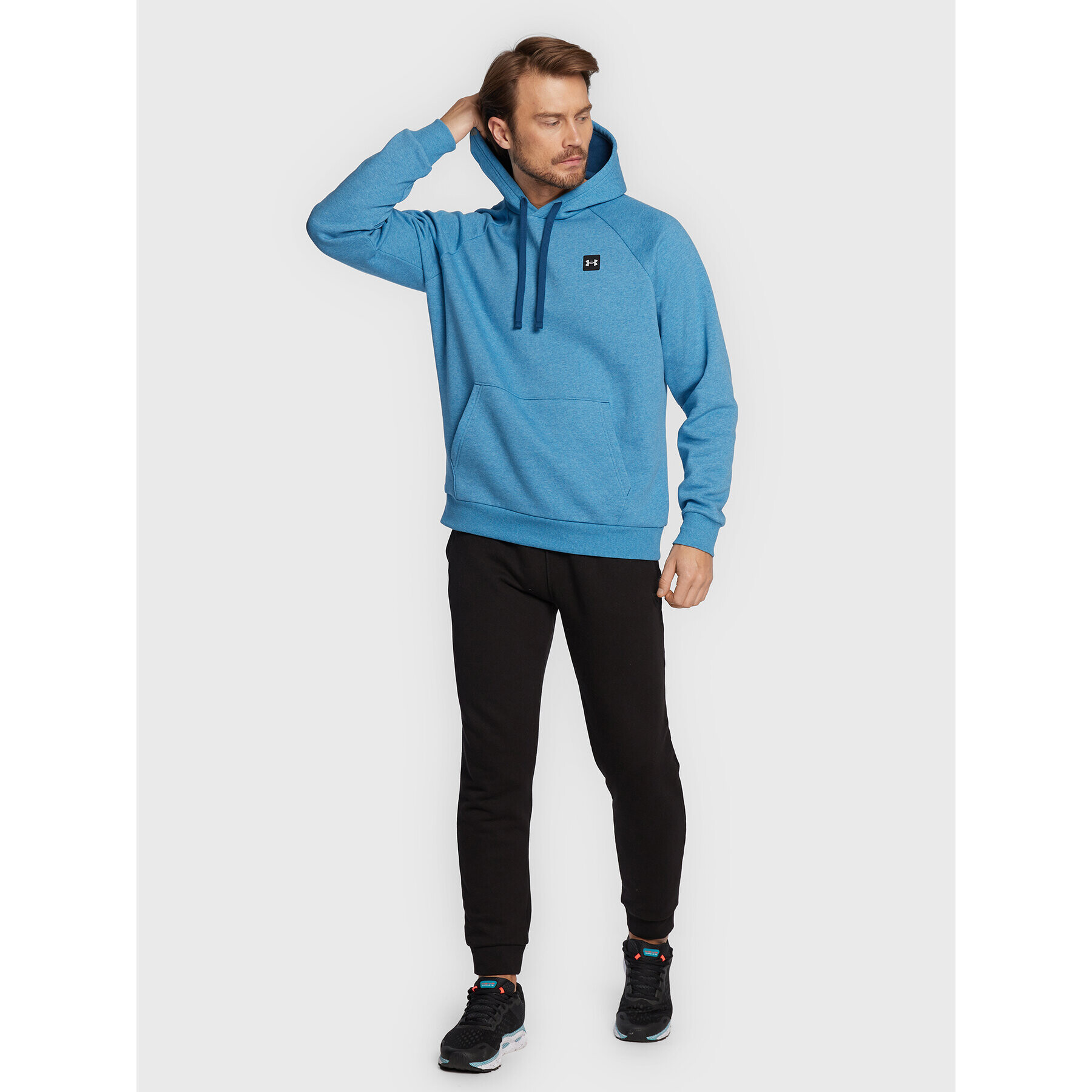 Under Armour Bluză Ua Rival 1357092 Albastru Loose Fit - Pled.ro