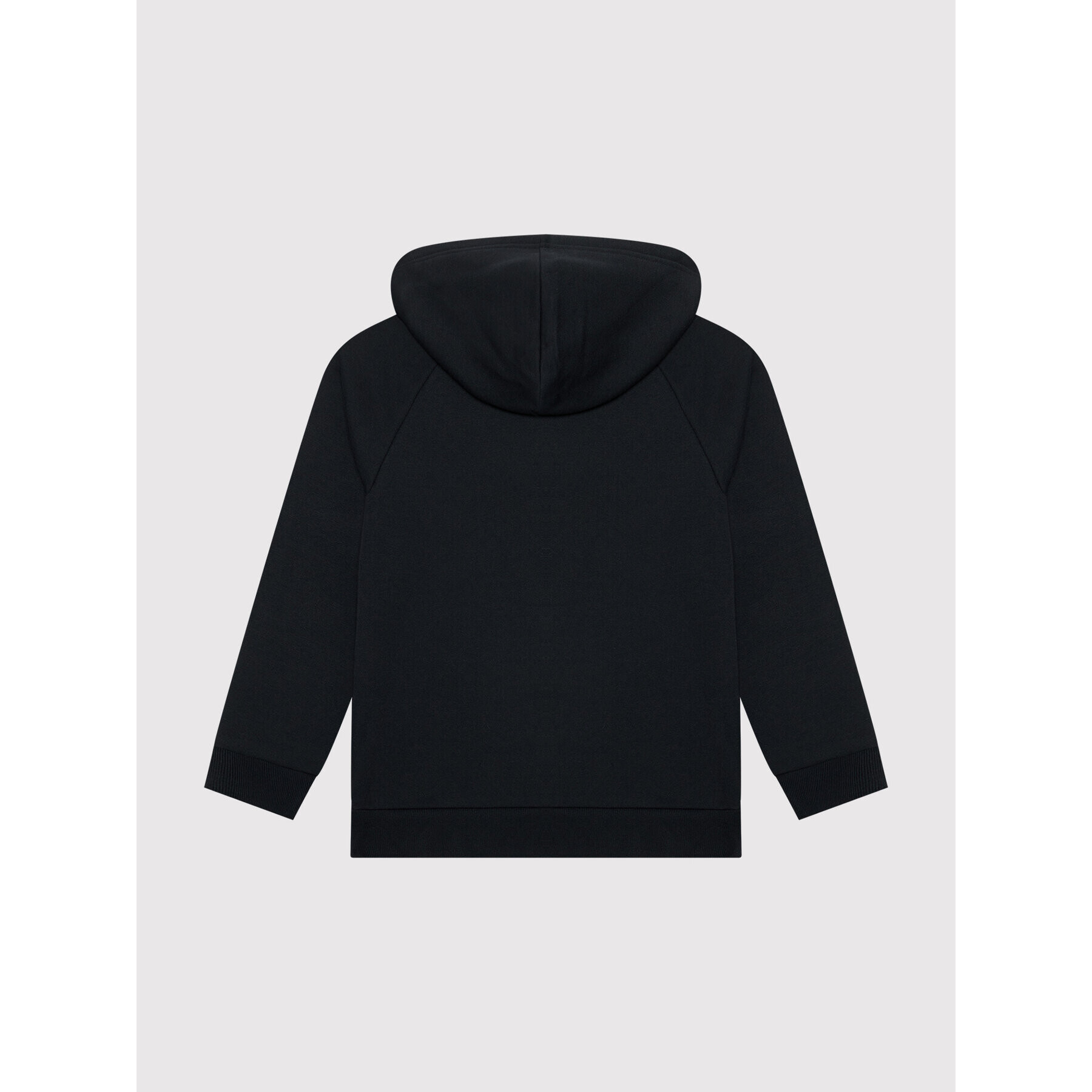 Under Armour Bluză Ua Rival Cotton Full Zip 1357613 Negru Loose Fit - Pled.ro