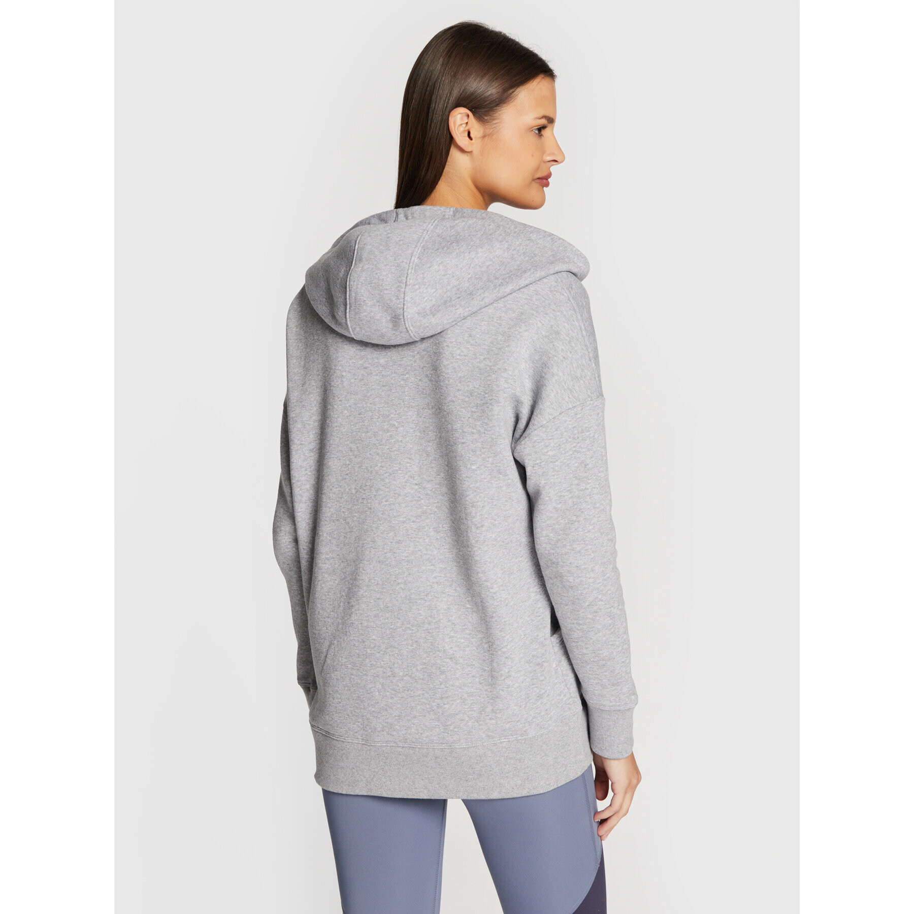 Under Armour Bluză Ua Rival Fleece 1356400 Gri Loose Fit - Pled.ro