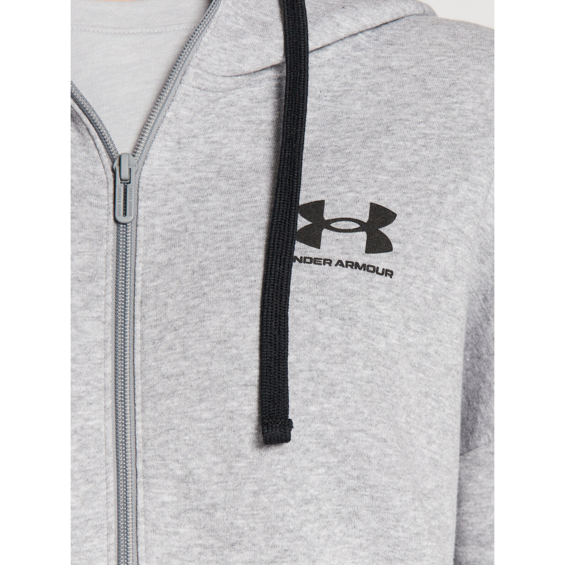 Under Armour Bluză Ua Rival Fleece 1356400 Gri Loose Fit - Pled.ro