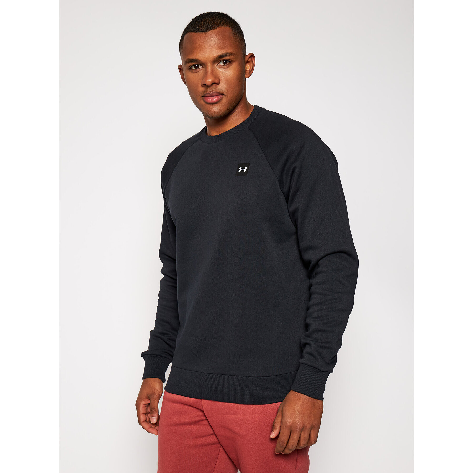 Under Armour Bluză Ua Rival Fleece 1357096 Negru Loose Fit - Pled.ro