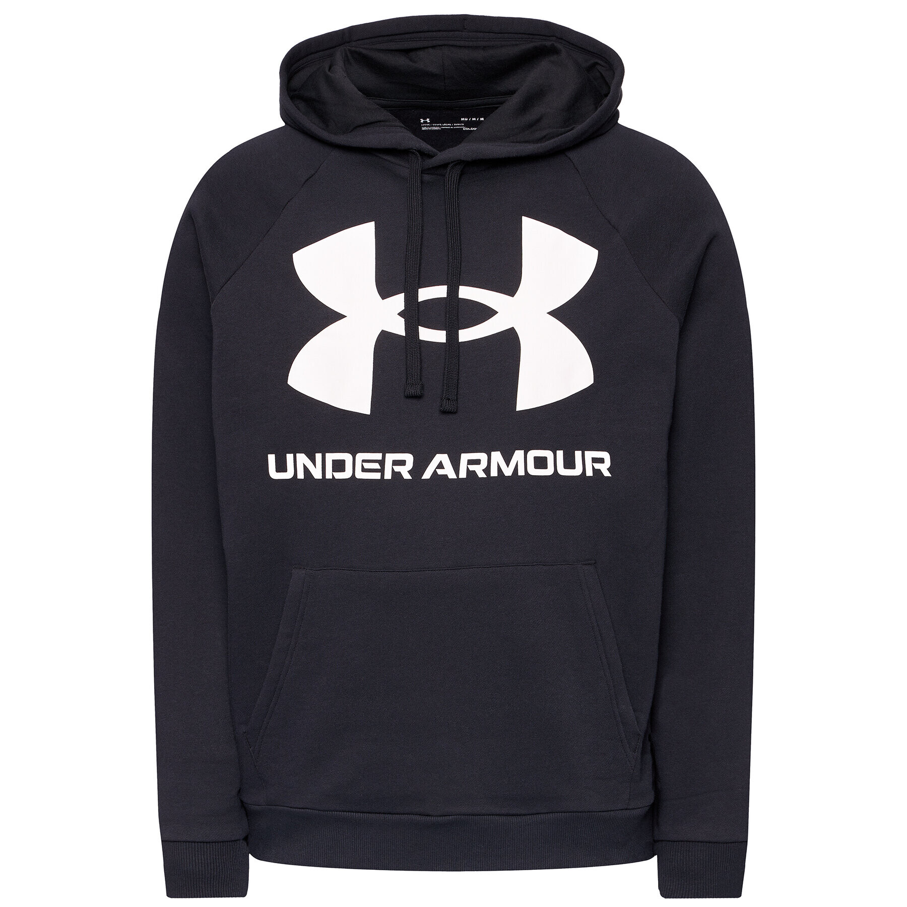 Under Armour Bluză Ua Rival Fleece Big Logo 1357093 Negru Loose Fit - Pled.ro