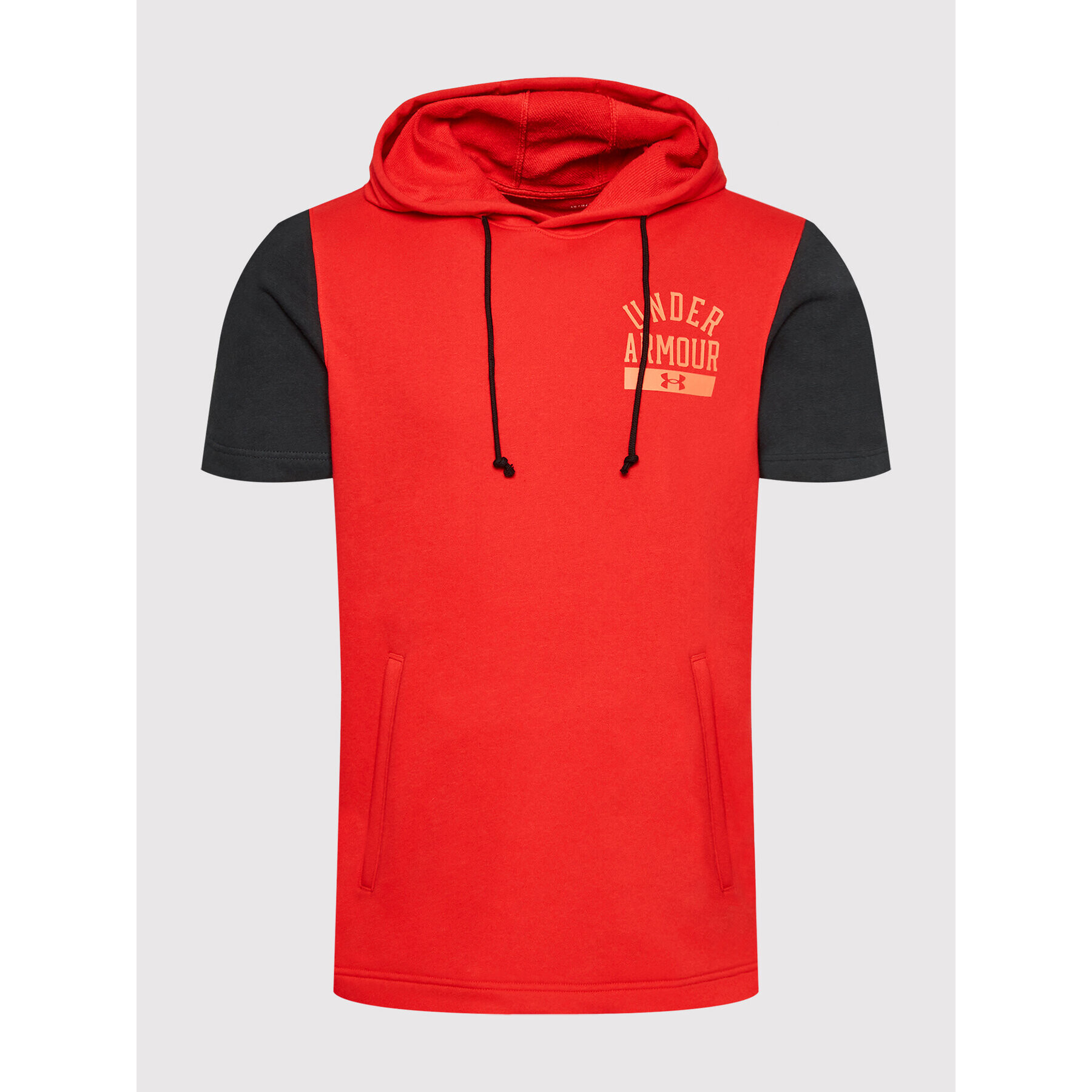 Under Armour Bluză Ua Rival Fleece Big Logo 1370398 Roșu Regular Fit - Pled.ro