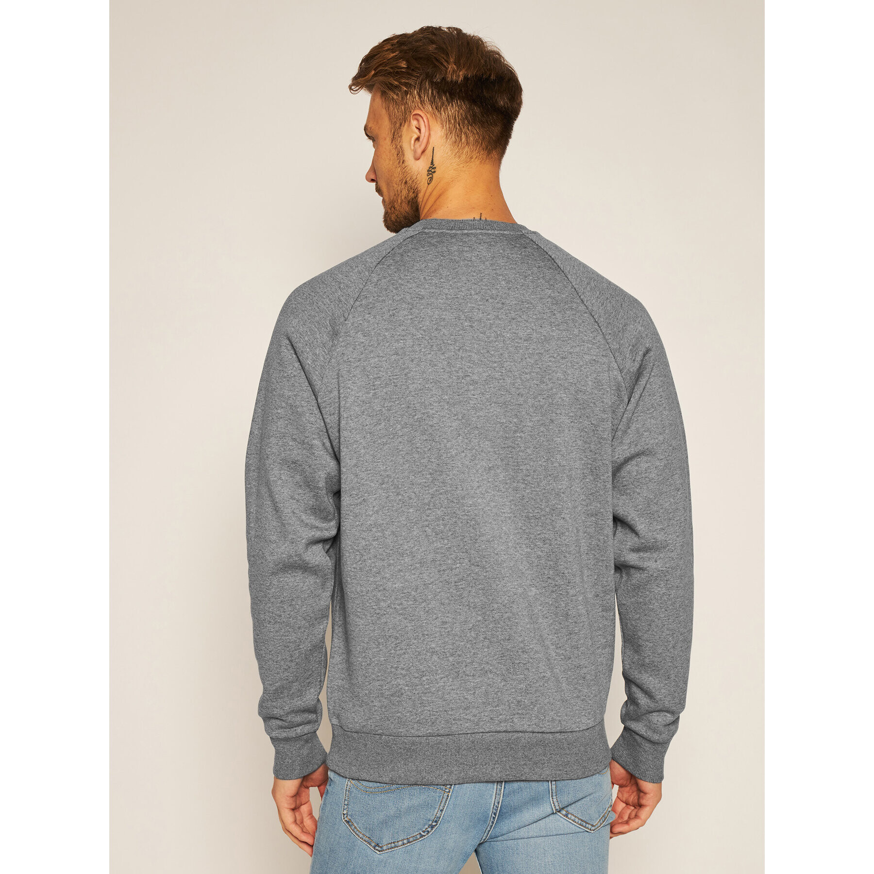 Under Armour Bluză Ua Rival Fleece Crew 1357096 Gri Regular Fit - Pled.ro