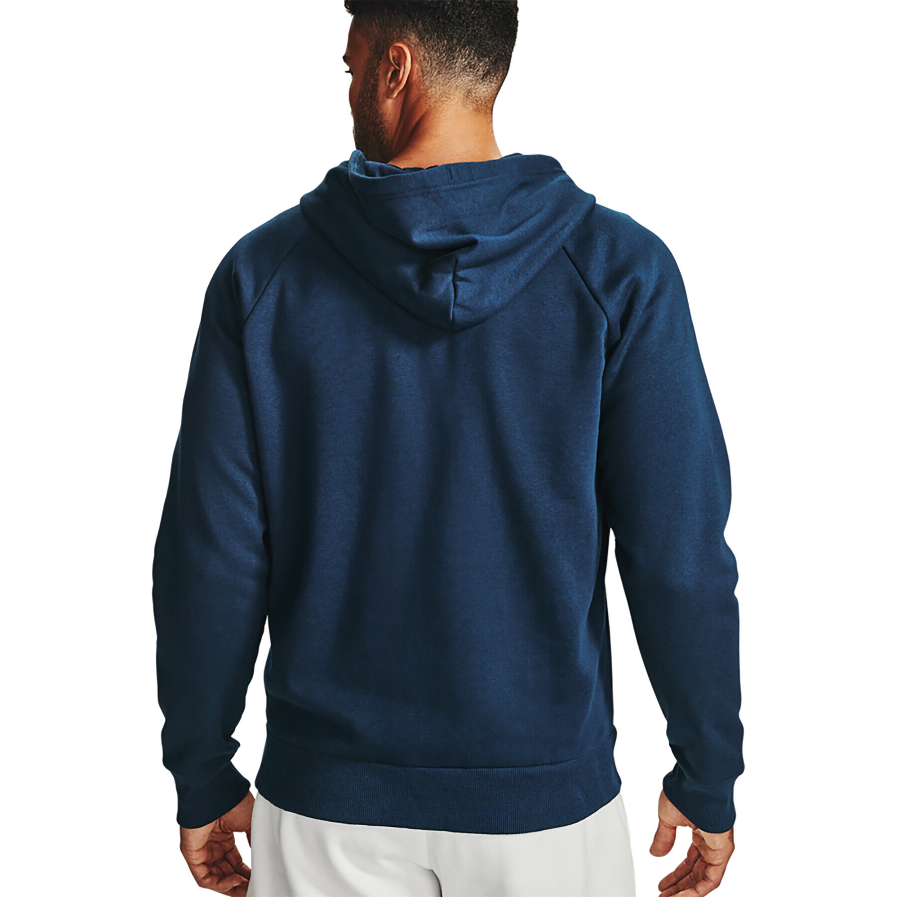 Under Armour Bluză UA Rival Fleece FZ Hoodie 1357111 Bleumarin Regular Fit - Pled.ro