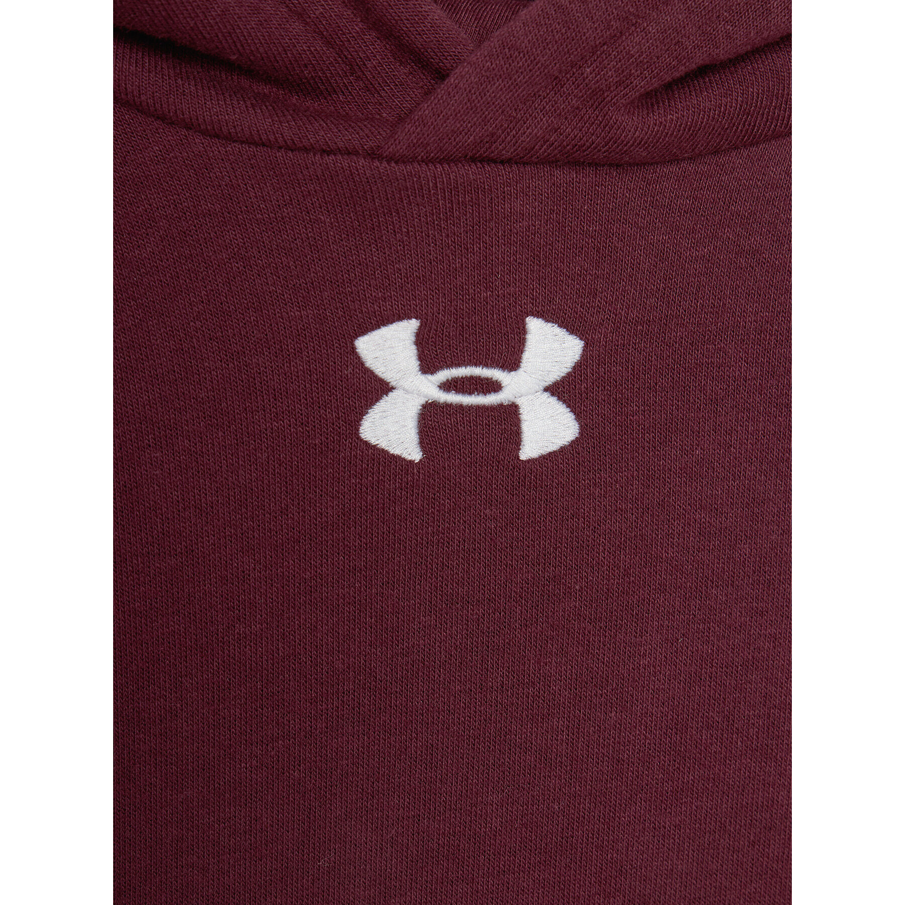 Under Armour Bluză Ua Rival Fleece Hoodie 1379792 Vișiniu Loose Fit - Pled.ro