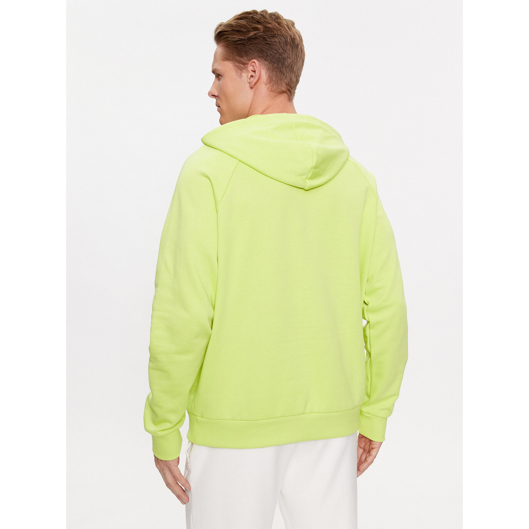 Under Armour Bluză Ua Rival Fleece Logo Hd 1379758 Galben Loose Fit - Pled.ro