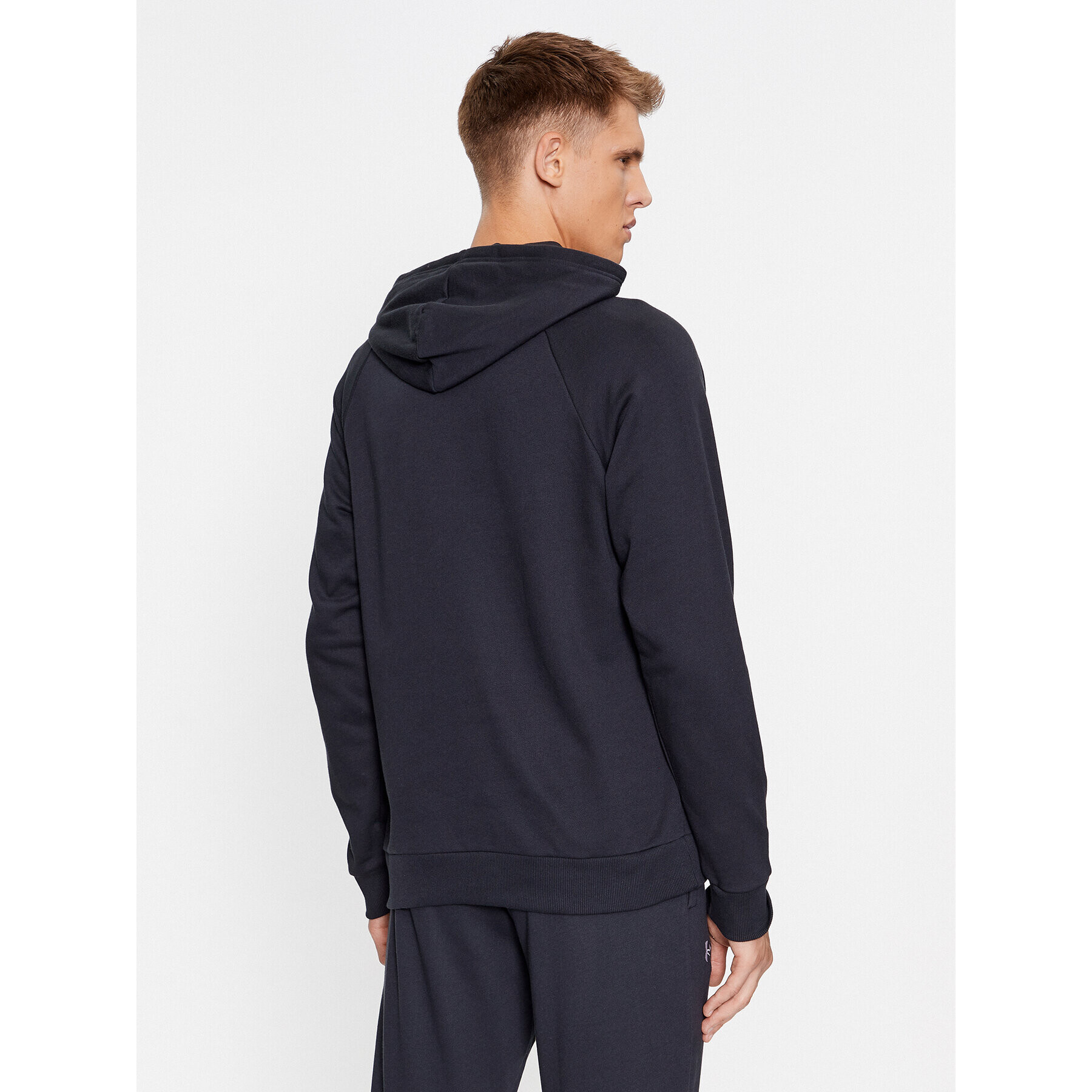 Under Armour Bluză Ua Rival Fleece Logo Hd 1379758 Negru Loose Fit - Pled.ro