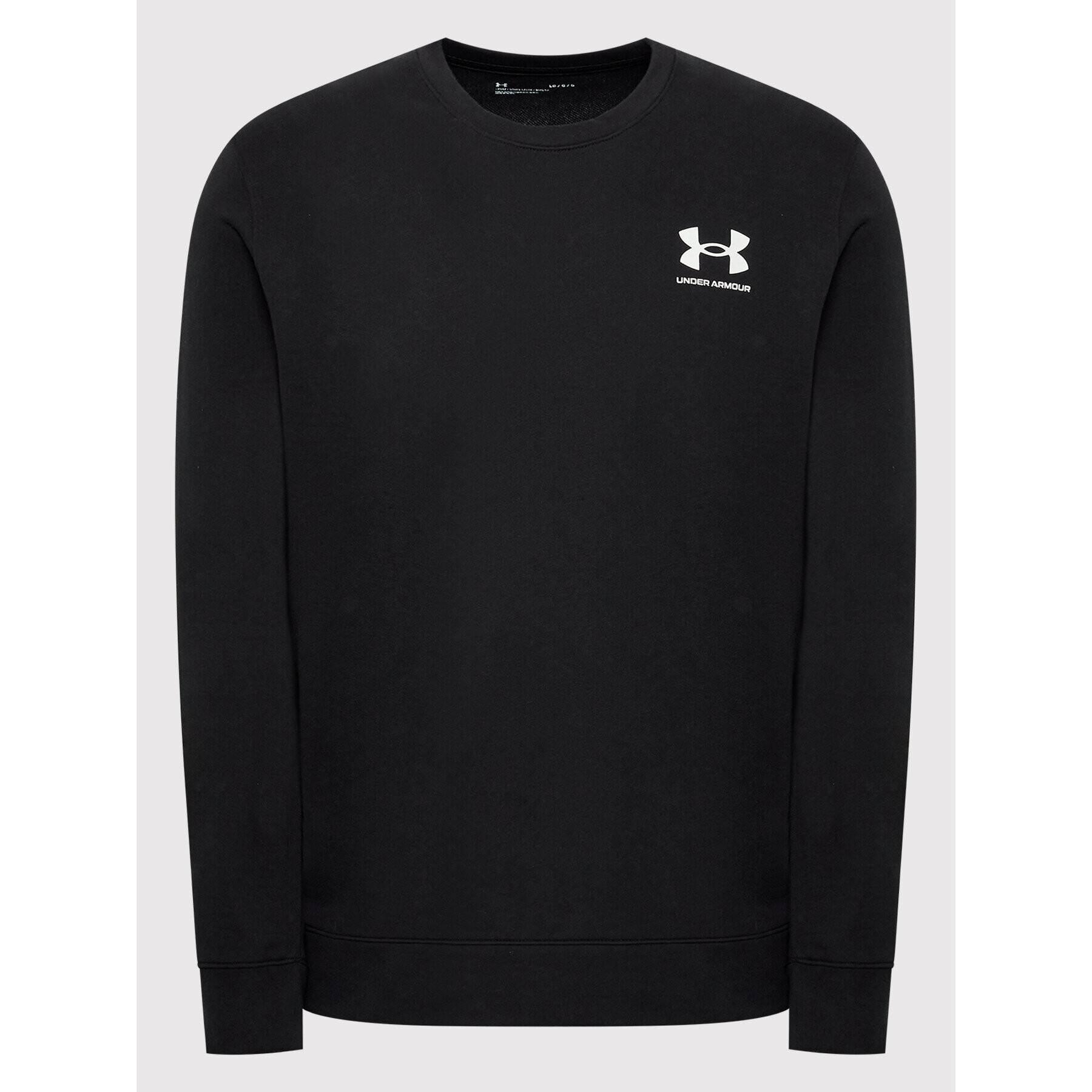 Under Armour Bluză Ua Rival Terry 1370404 Negru Relaxed Fit - Pled.ro