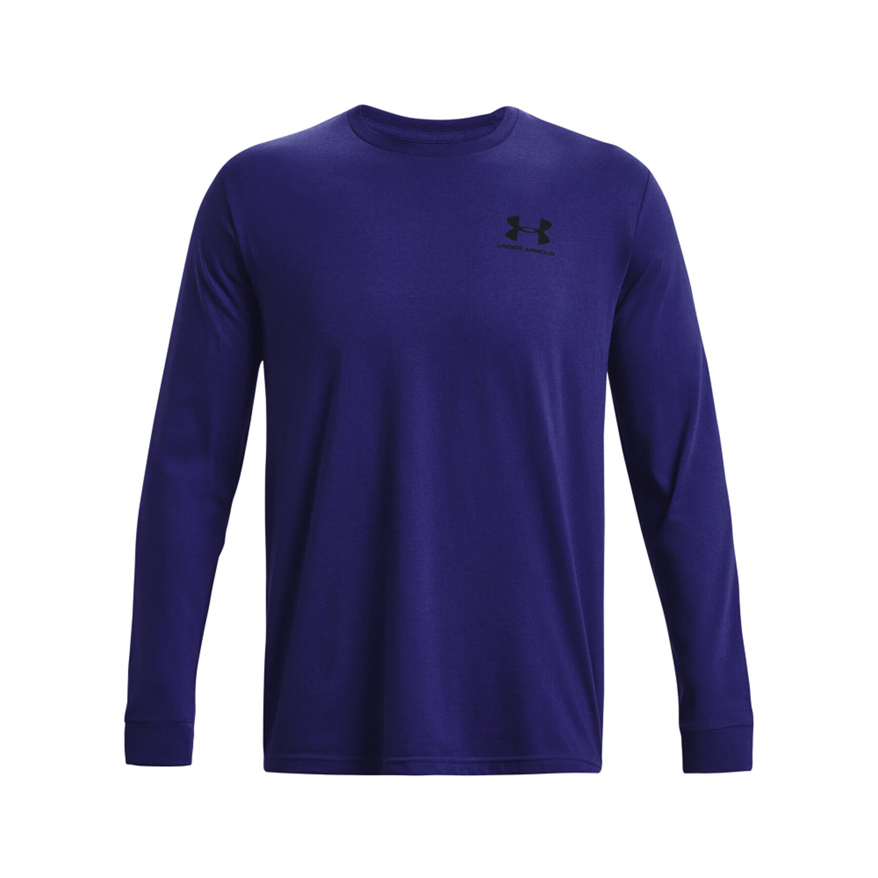 Under Armour Bluză UA SPORTSTYLE LEFT CHEST LS 1329585 Bleumarin Regular Fit - Pled.ro