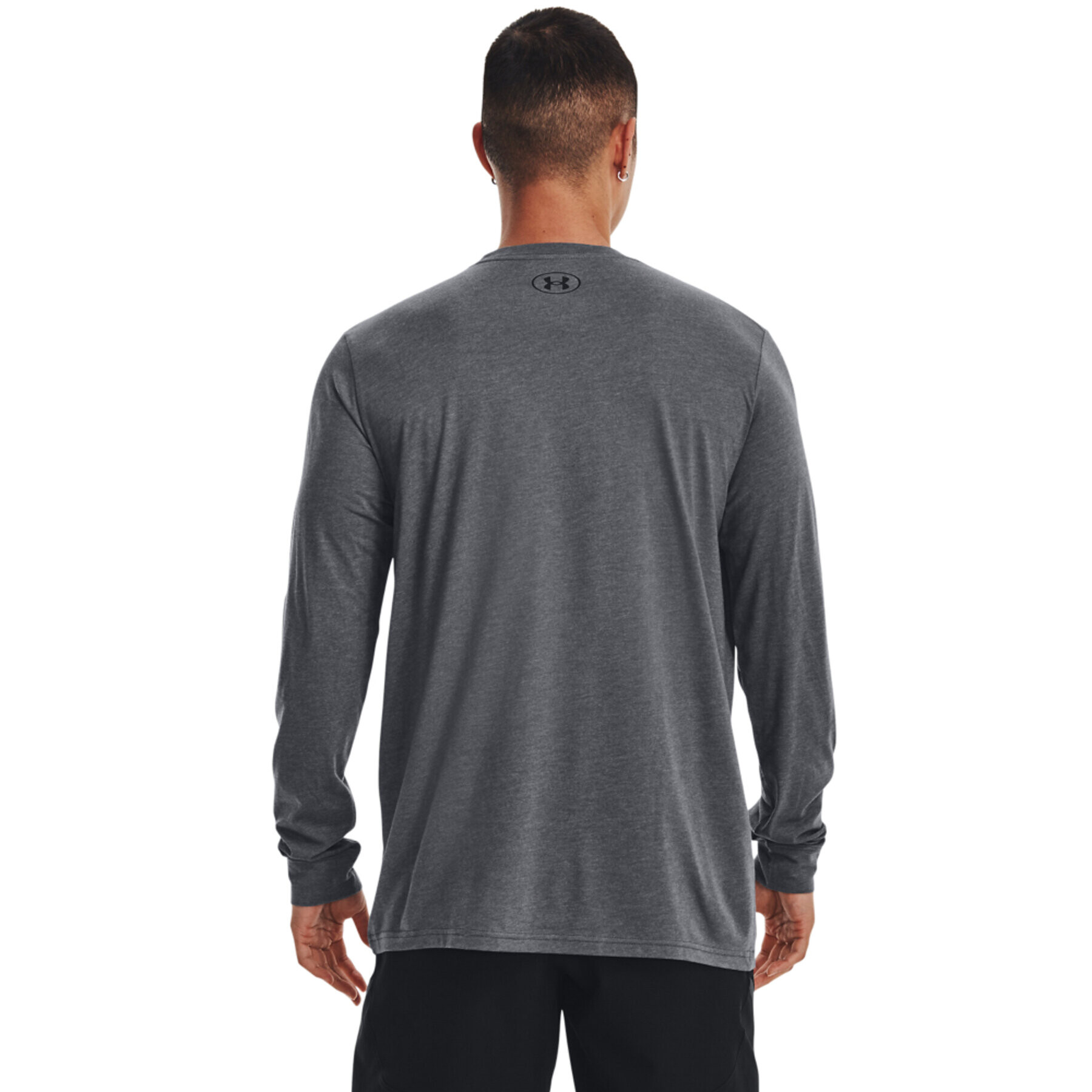 Under Armour Bluză UA SPORTSTYLE LEFT CHEST LS 1329585 Gri Regular Fit - Pled.ro