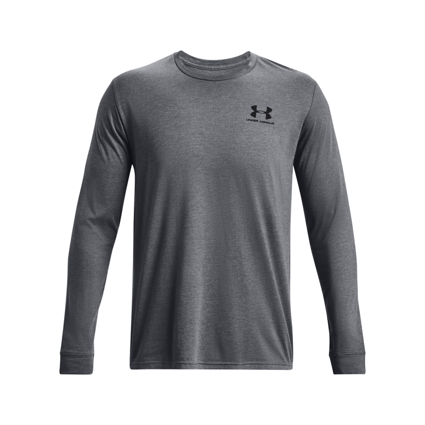 Under Armour Bluză UA SPORTSTYLE LEFT CHEST LS 1329585 Gri Regular Fit - Pled.ro