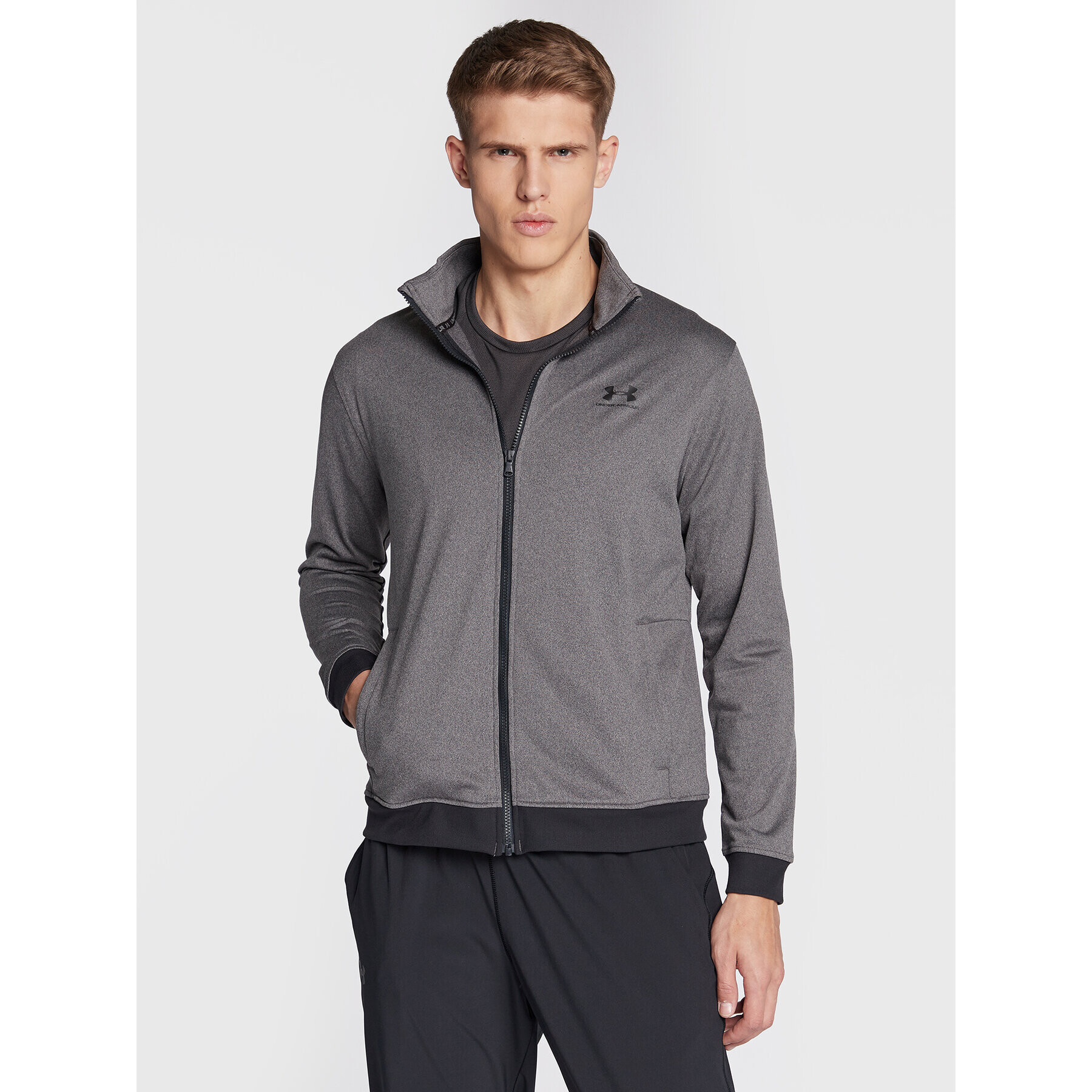 Under Armour Bluză Ua Sportstyle Tricot 1329293 Gri Loose Fit - Pled.ro