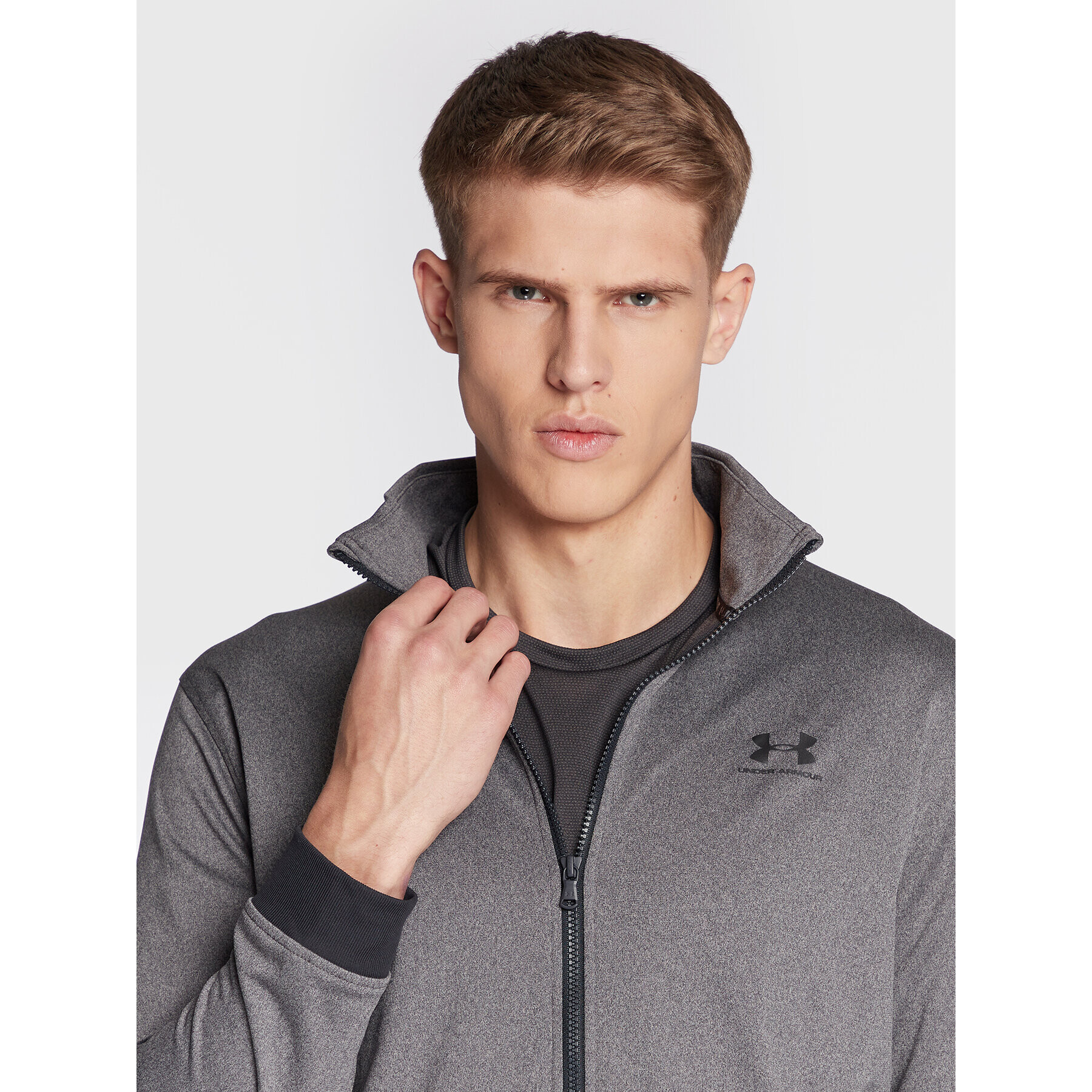 Under Armour Bluză Ua Sportstyle Tricot 1329293 Gri Loose Fit - Pled.ro