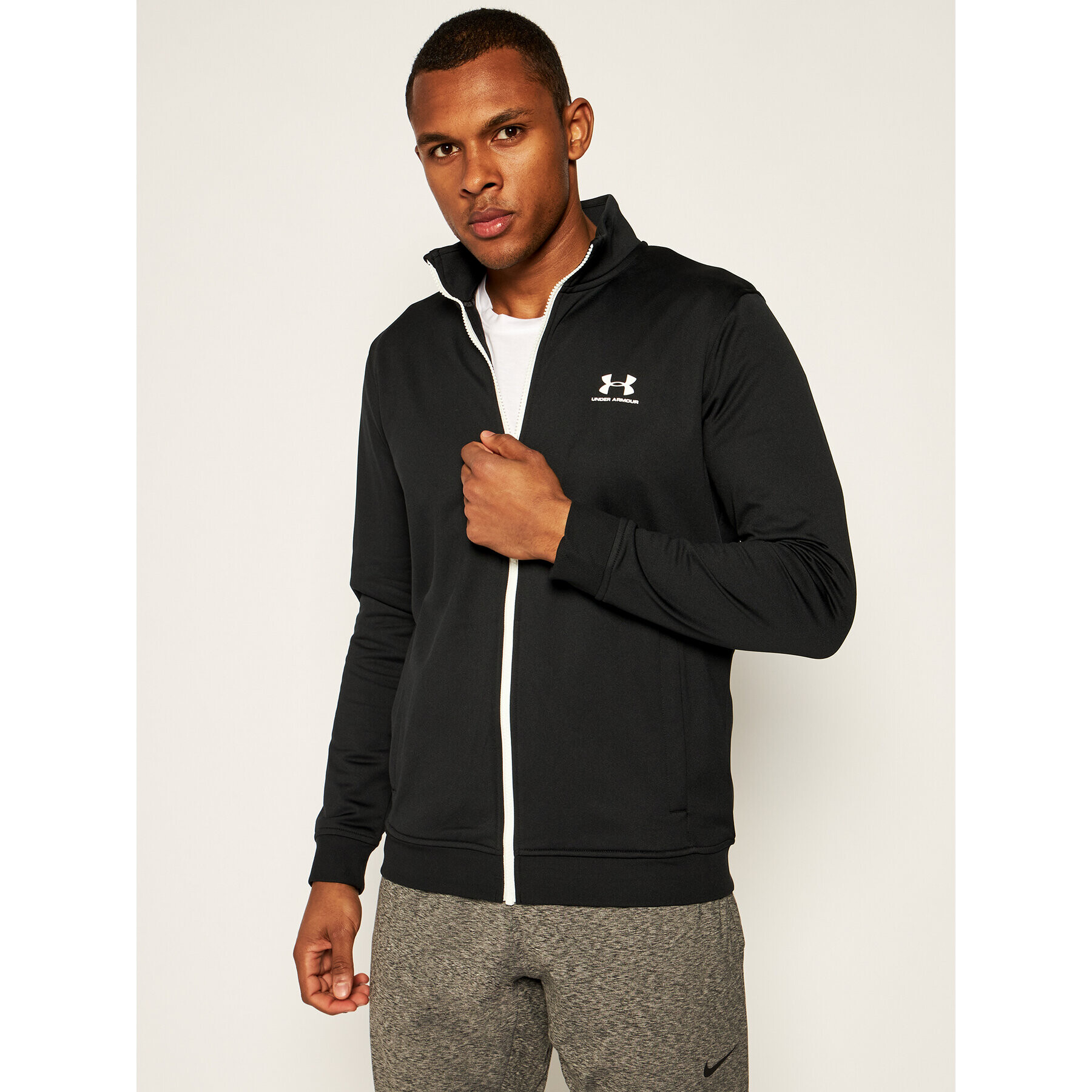 Under Armour Bluză Ua Sportstyle Tricot 1329293 Negru Regular Fit - Pled.ro