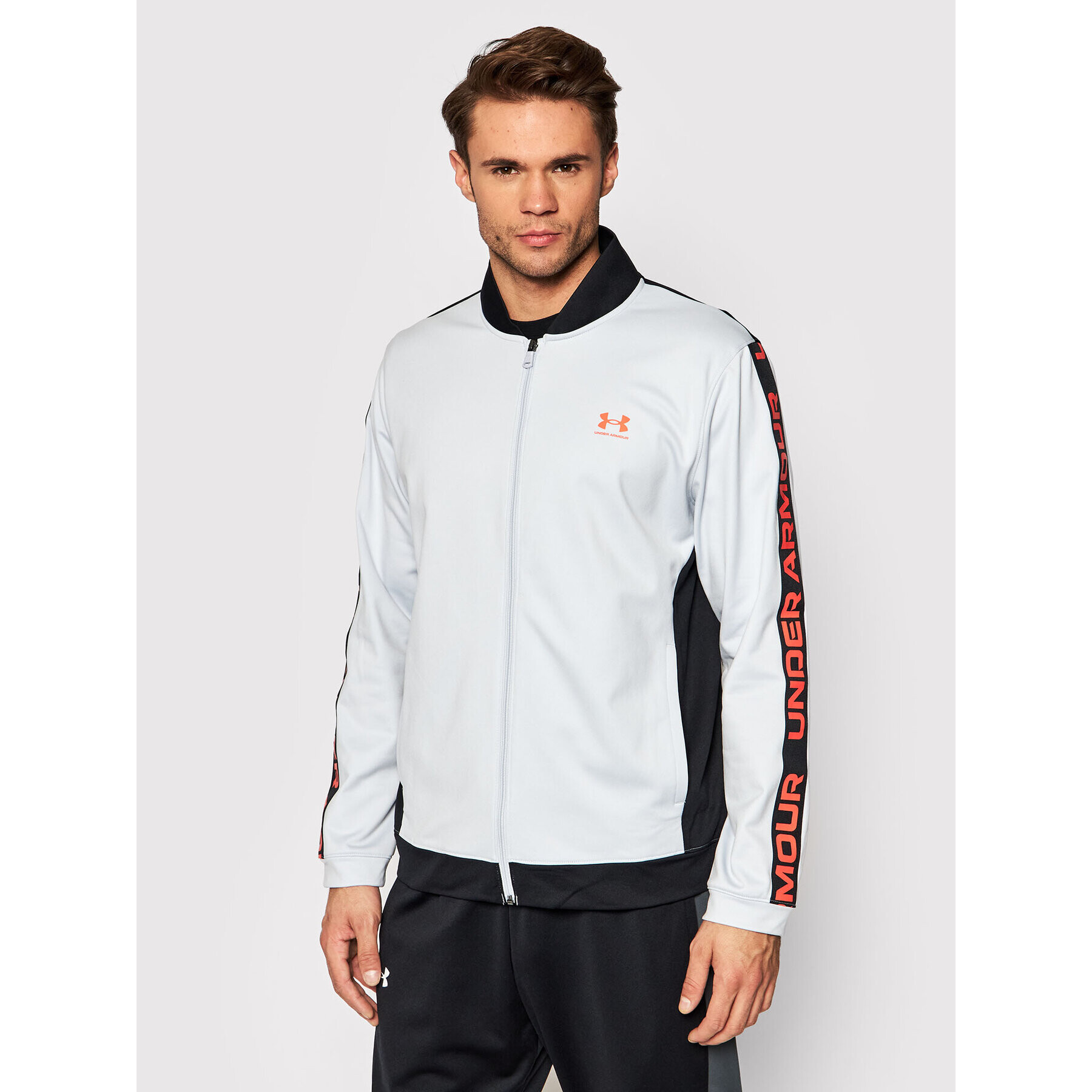 Under Armour Bluză Ua Tricot Fashion 1366208 Alb Relaxed Fit - Pled.ro