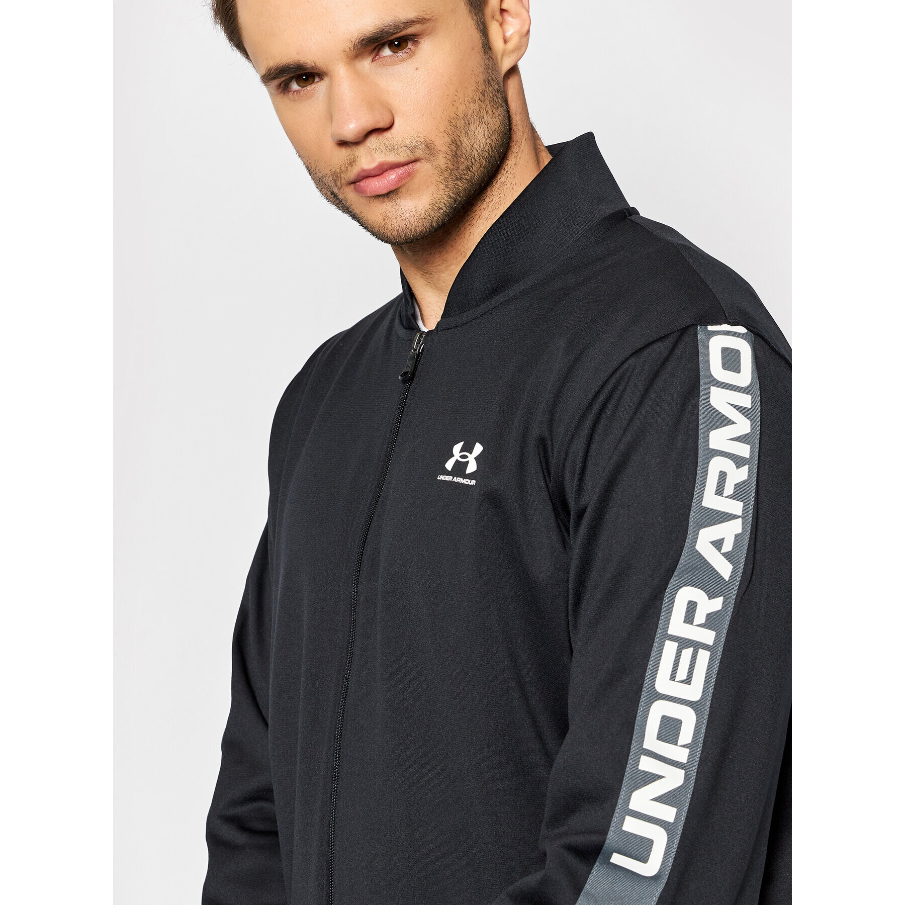 Under Armour Bluză Ua Tricot Fashion 1366208 Negru Relaxed Fit - Pled.ro