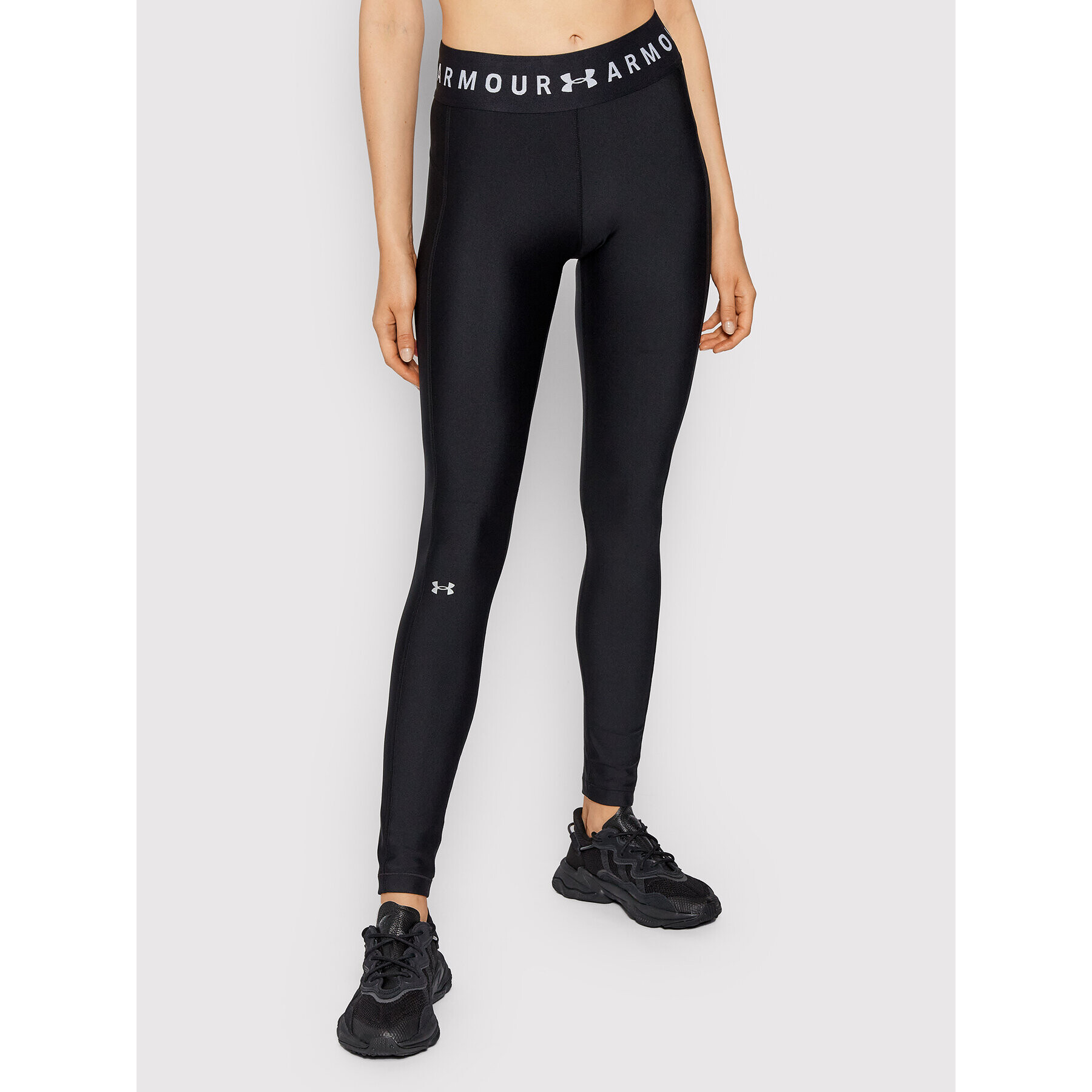 Under Armour Colanți Armr Brand 1333235 Negru Slim Fit - Pled.ro