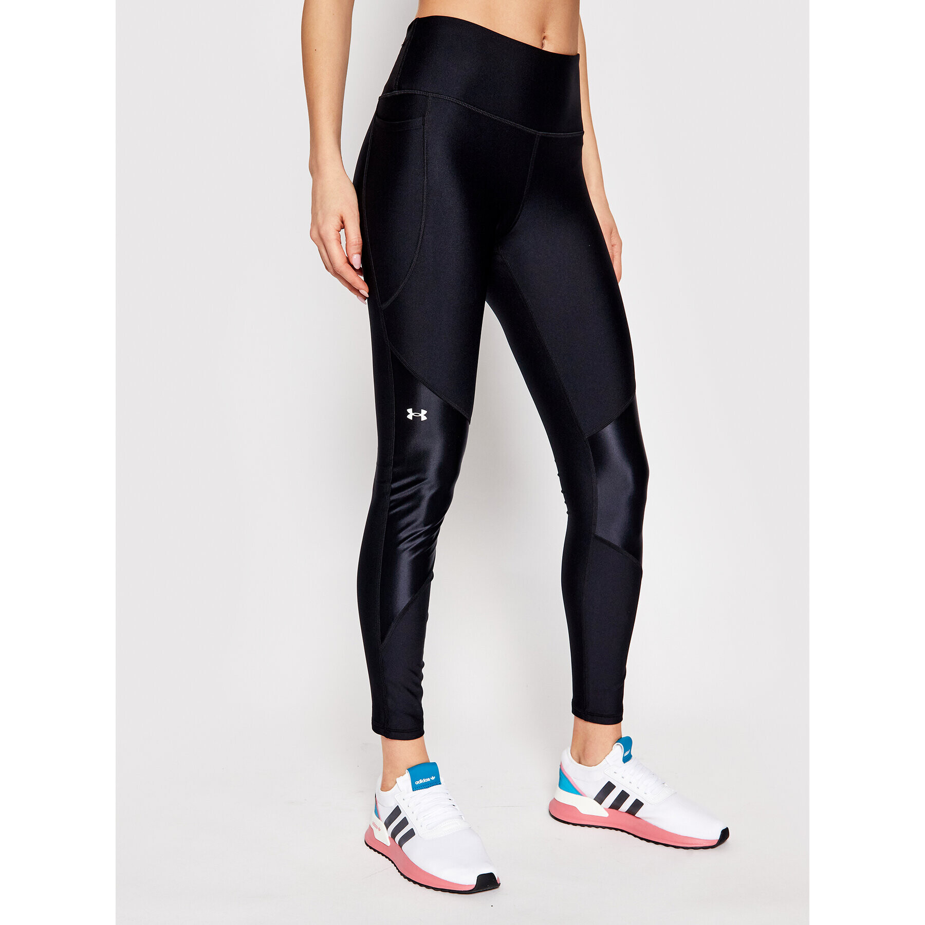 Under Armour Colanți Ua HeatGear® Armour No-Slip 1365352 Negru Compression Fit - Pled.ro