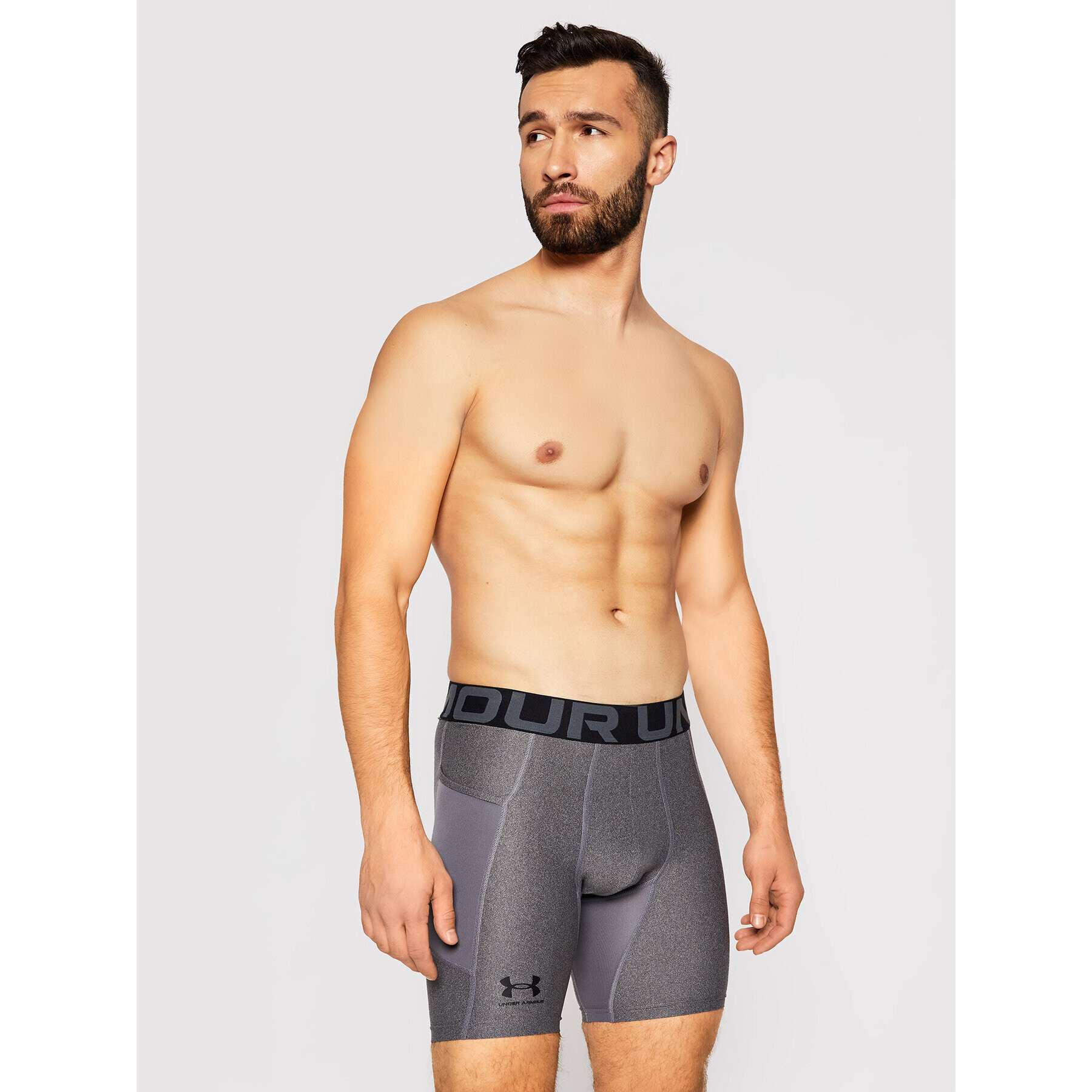 Under Armour Lenjerie de corp termoactivă partea de jos HeatGear® Compression 1361596 Gri Slim Fit - Pled.ro