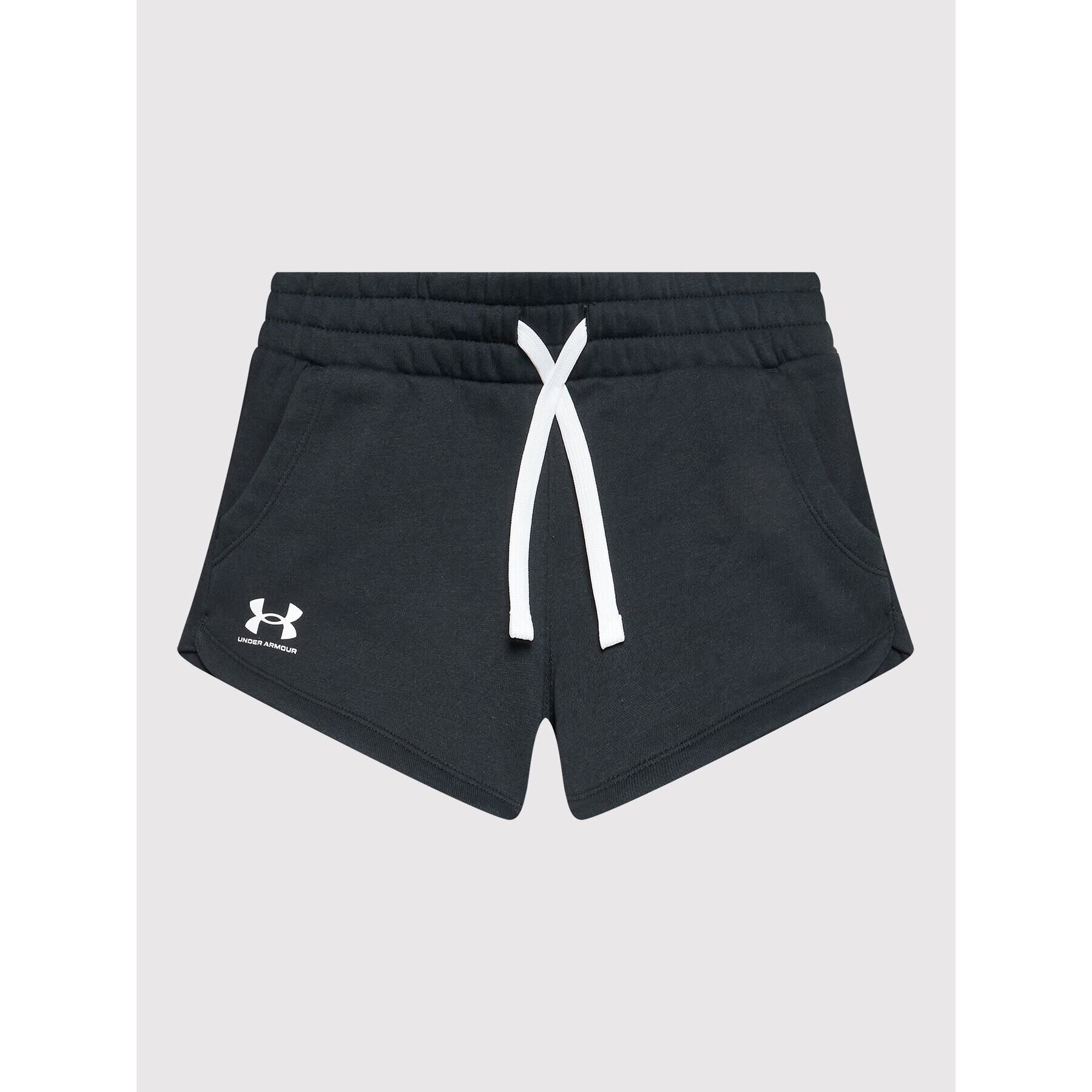 Under Armour Pantaloni scurți sport Rival 1369918 Negru Loose Fit - Pled.ro