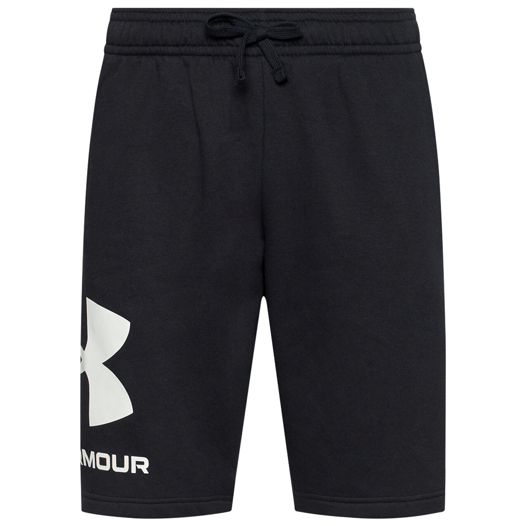 Under Armour Pantaloni scurți sport Ua Rival Fleece Big Logo 1357118 Negru Loose Fit - Pled.ro