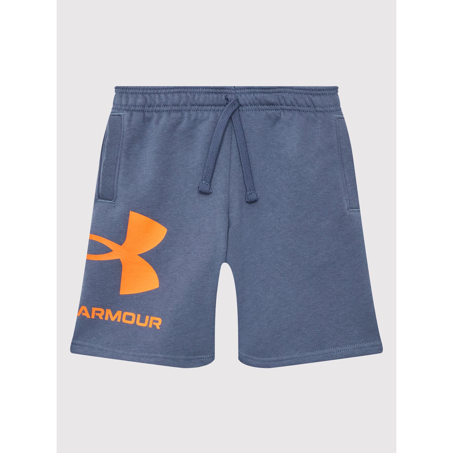 Under Armour Pantaloni scurți sport Ua Rival Fleece Logo 1359065 Bleumarin Regular Fit - Pled.ro