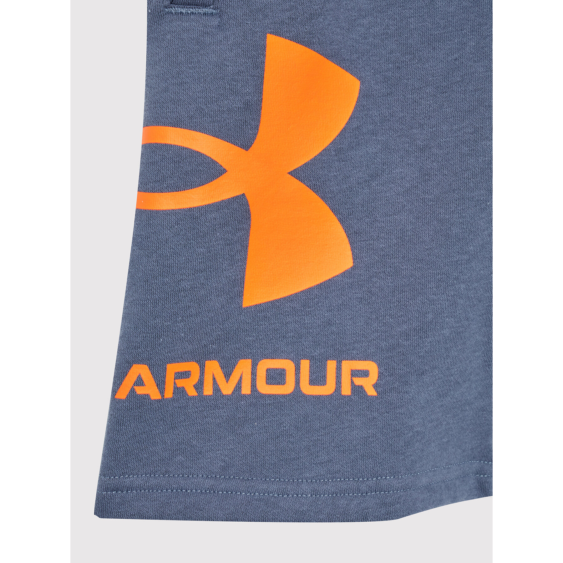 Under Armour Pantaloni scurți sport Ua Rival Fleece Logo 1359065 Bleumarin Regular Fit - Pled.ro