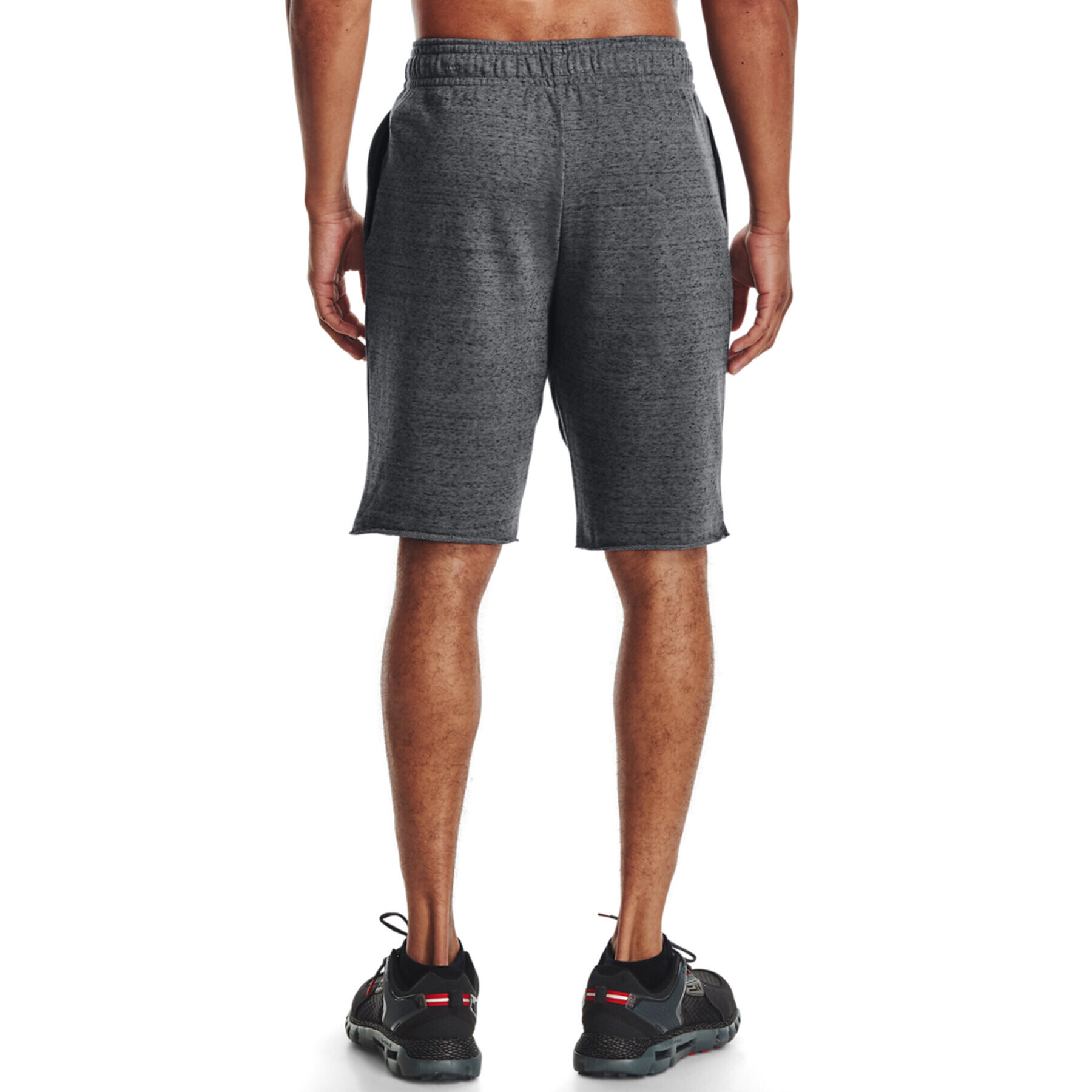 Under Armour Pantaloni scurți sport Ua Rival Terry 1361631 Gri Regular Fit - Pled.ro